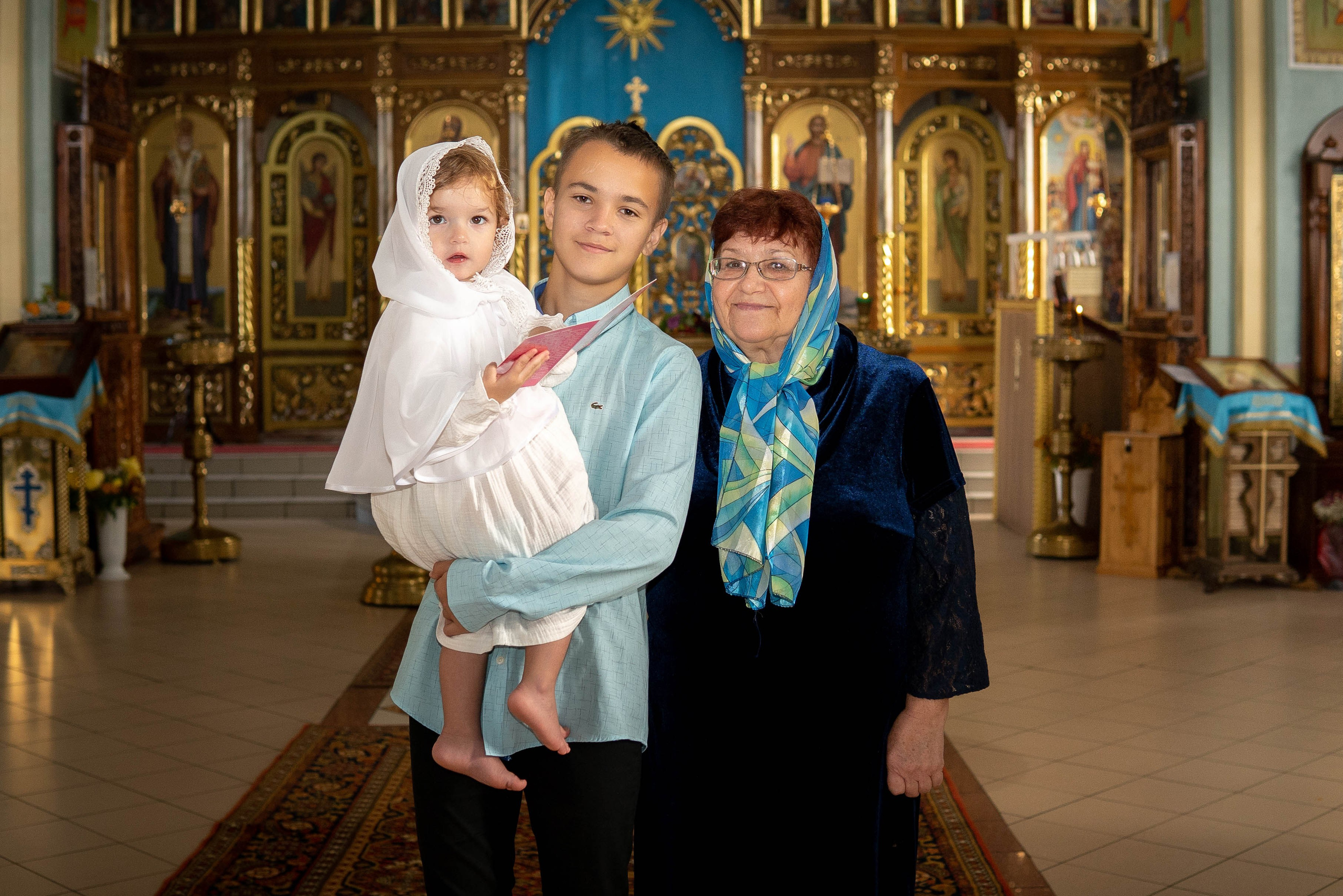 Крещение Есении. Фотограф Губаха Рависа Муллахметова