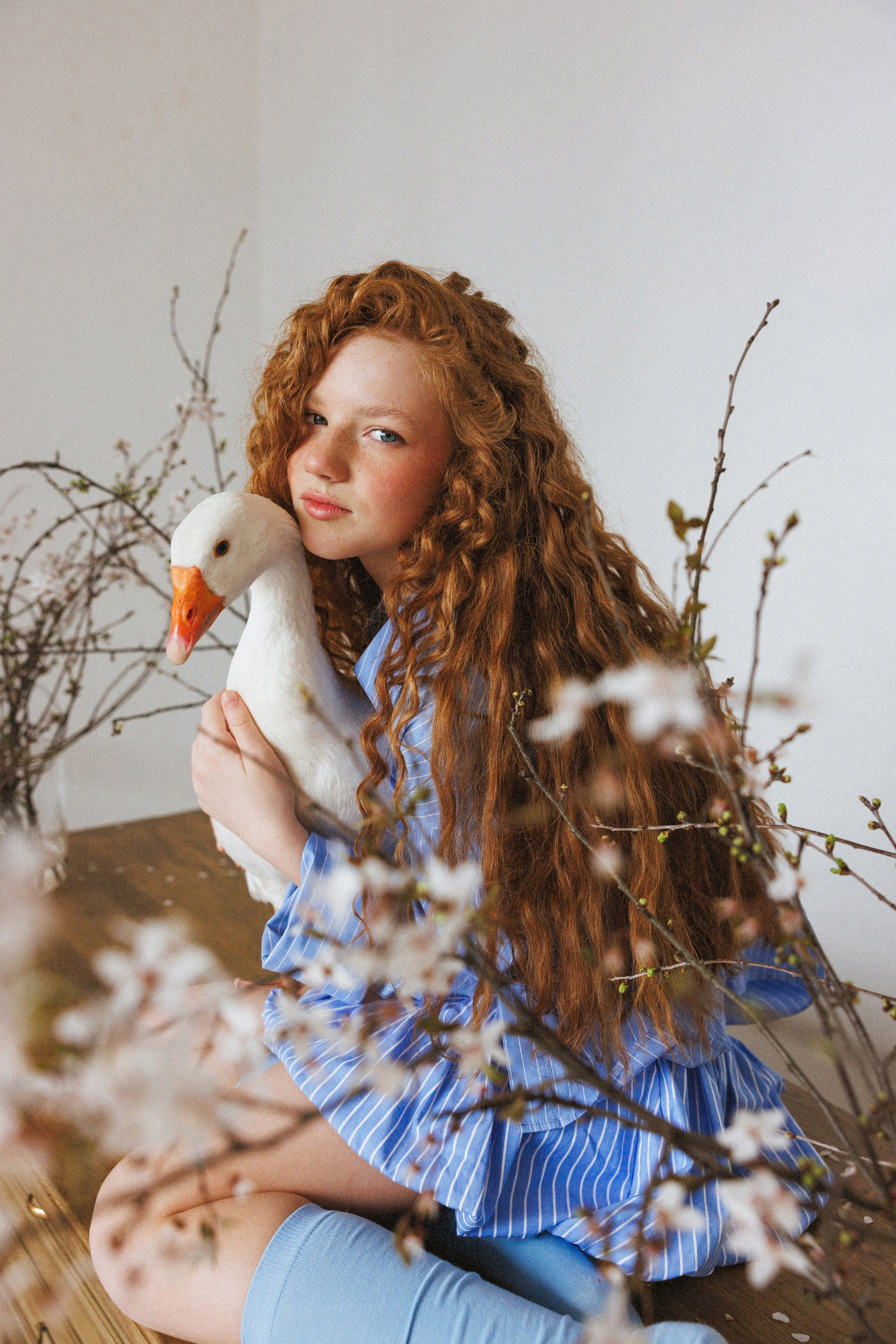 Фотосессия с Гусем в фотостудии «Lite, город Краснодар. Семейный и детский фотограф в Краснодаре Анна Трашкова