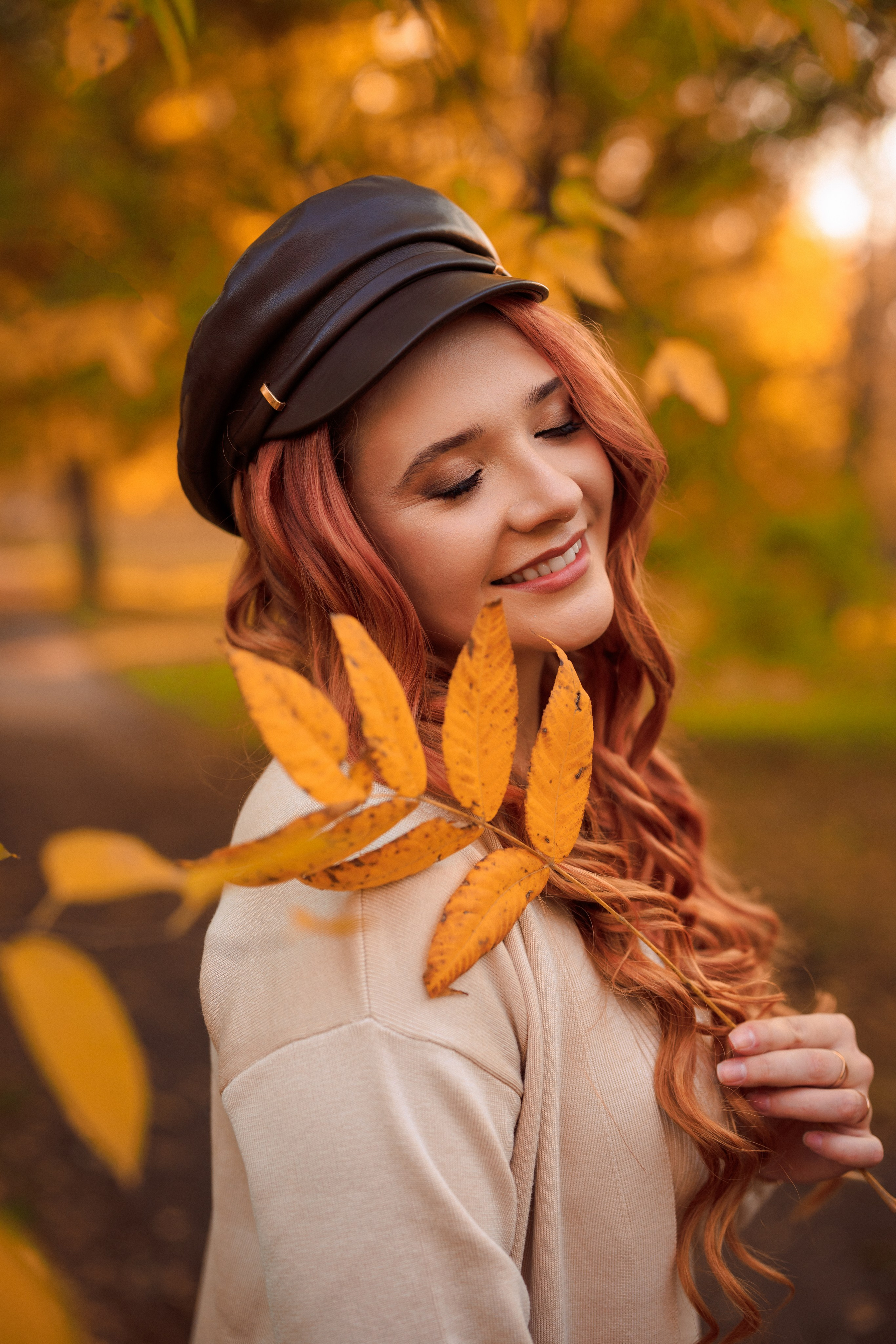 Осенняя семейная фотосессия в парке с Корги. Семейный и детский фотограф в Краснодаре Анна Трашкова