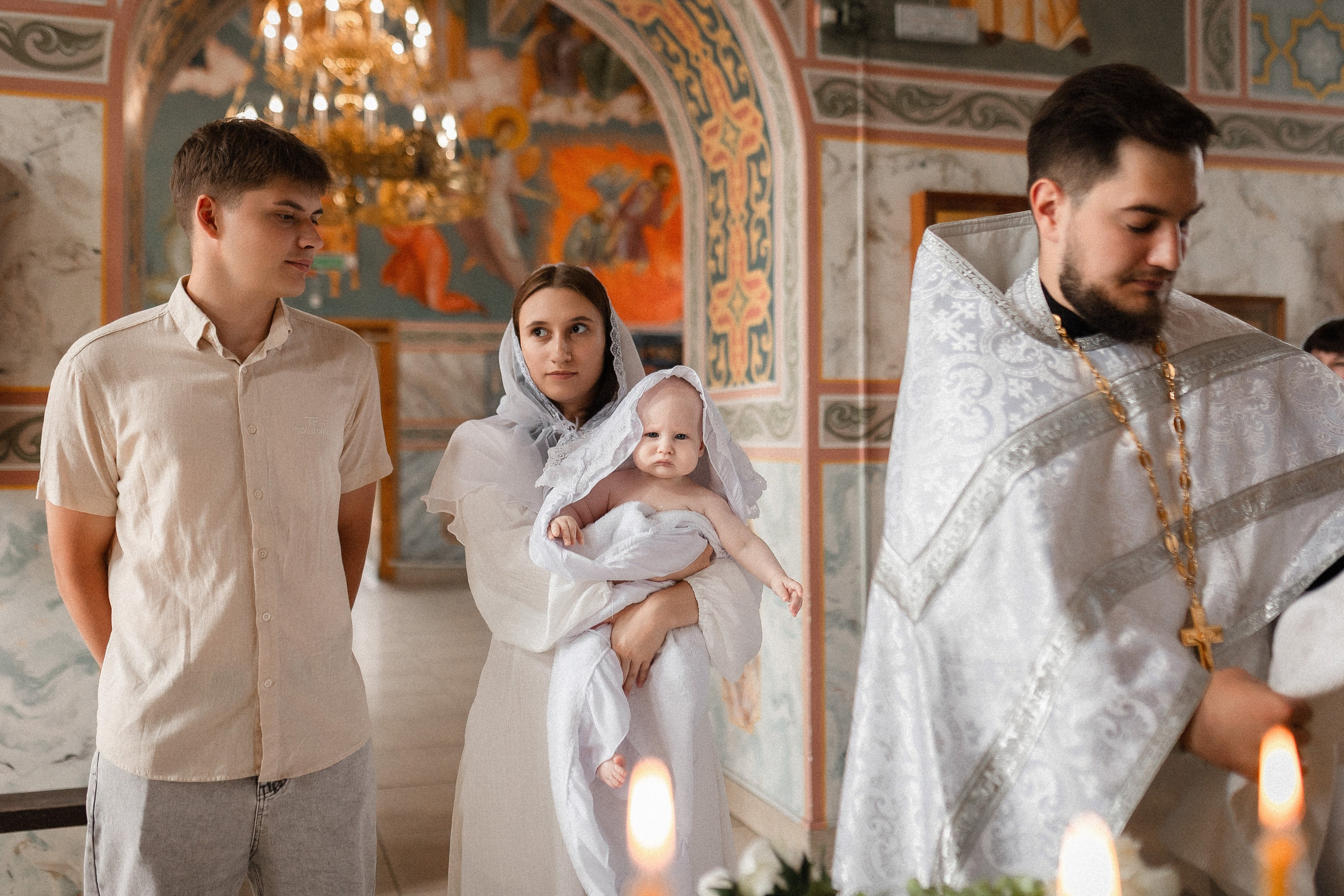 Таинство крещения Алины. Семейный фотограф в Нижнем Новгороде Доронина Юлия