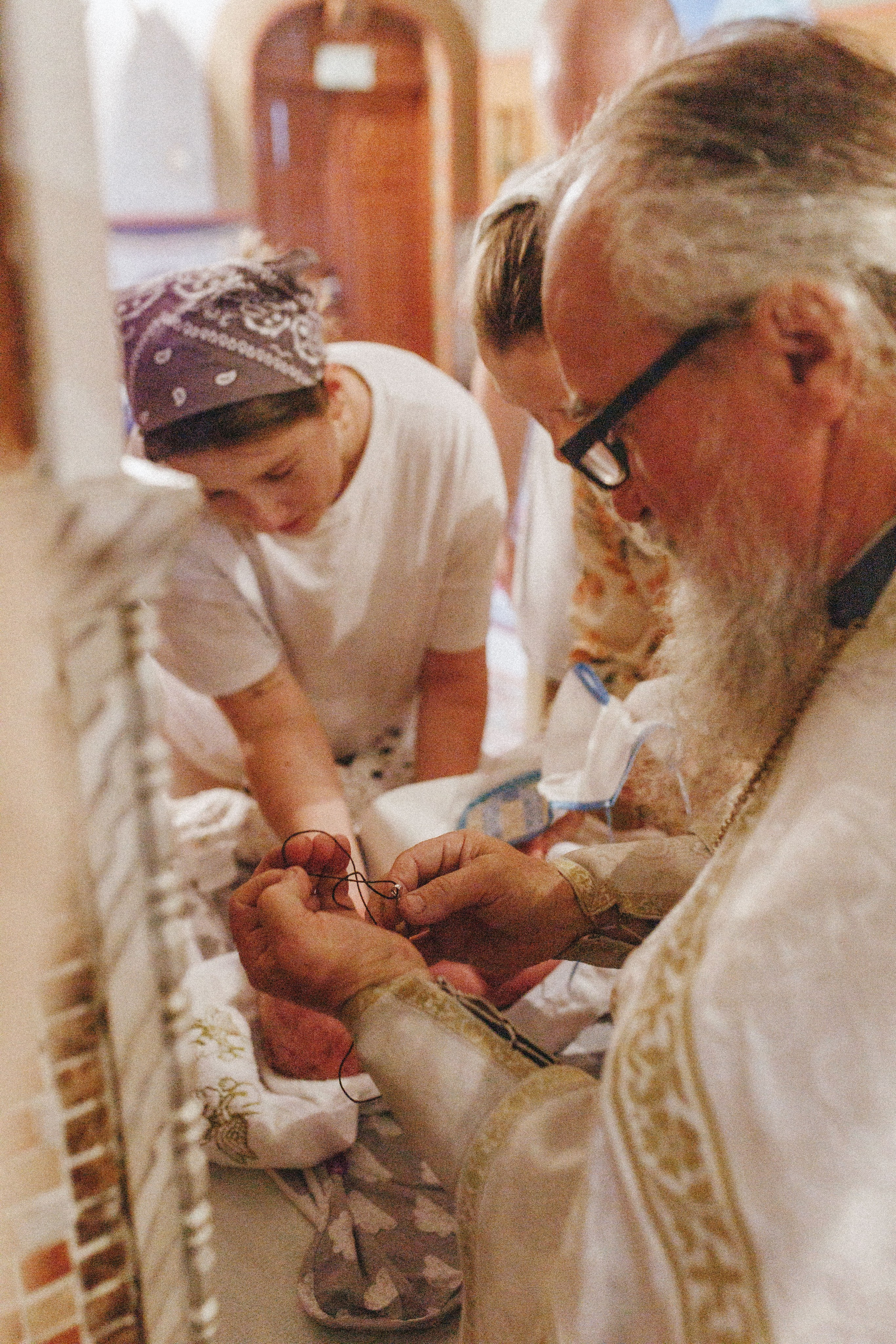 Крещение. Фотограф Мария Прусакова