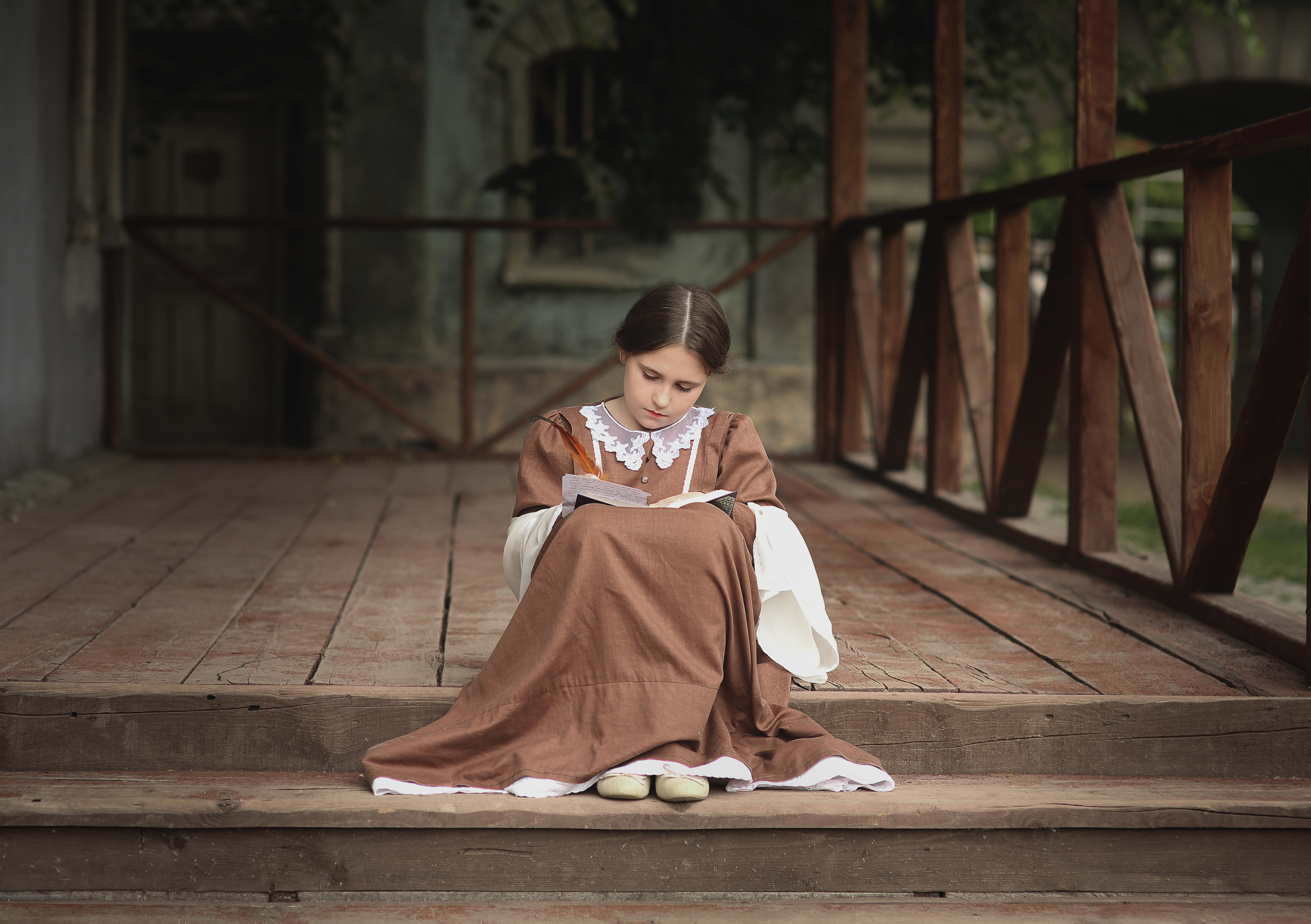 Фотопроект «Джейн Эйр». Детство. Семейный и детский фотограф Александра Кор. Москва