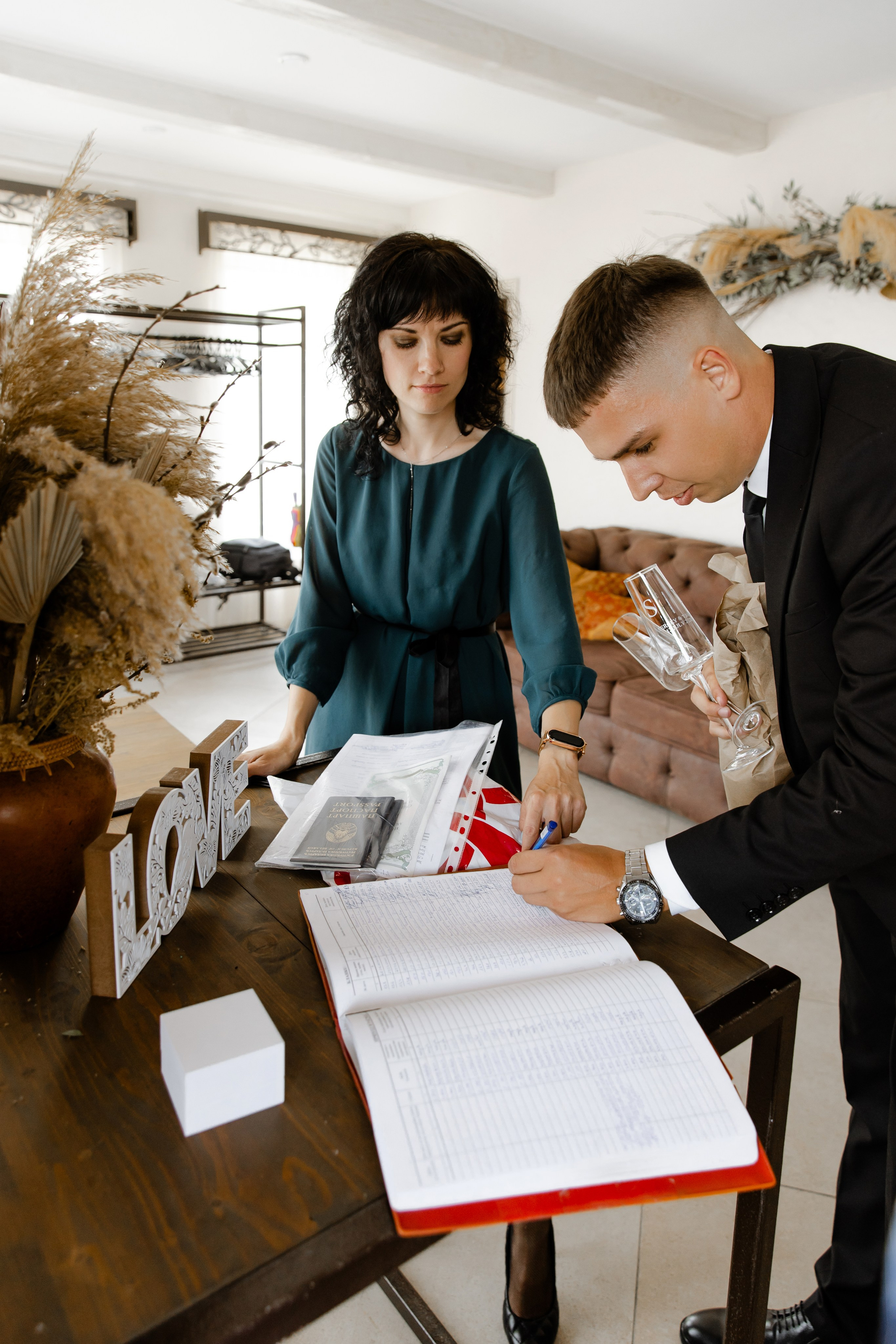 Свадебный день Сергея и Яны. Свадебный фотограф Анна Бабахина