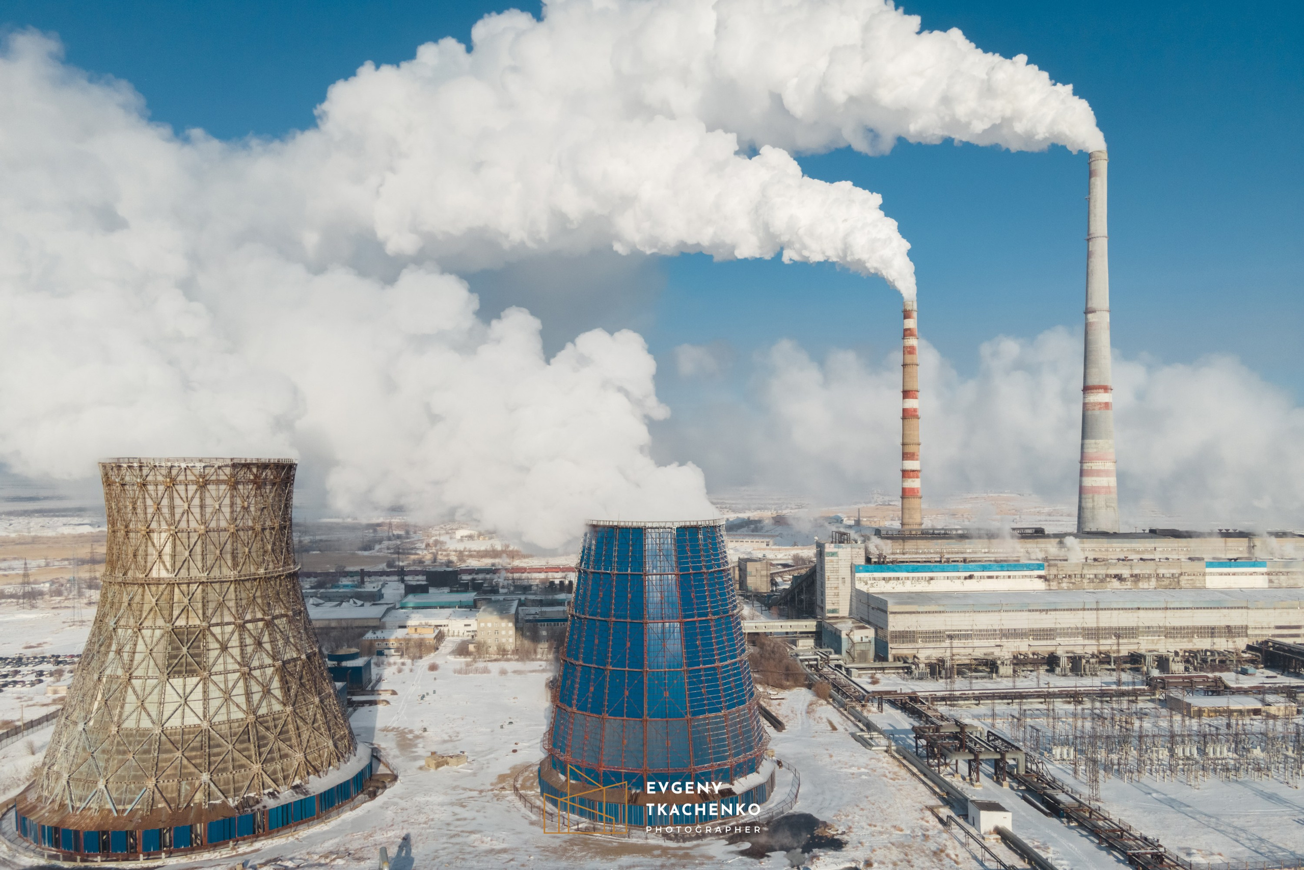 Карагандинская ТЭЦ-3. Архитектурный и интерьерный фотограф в Казахстане