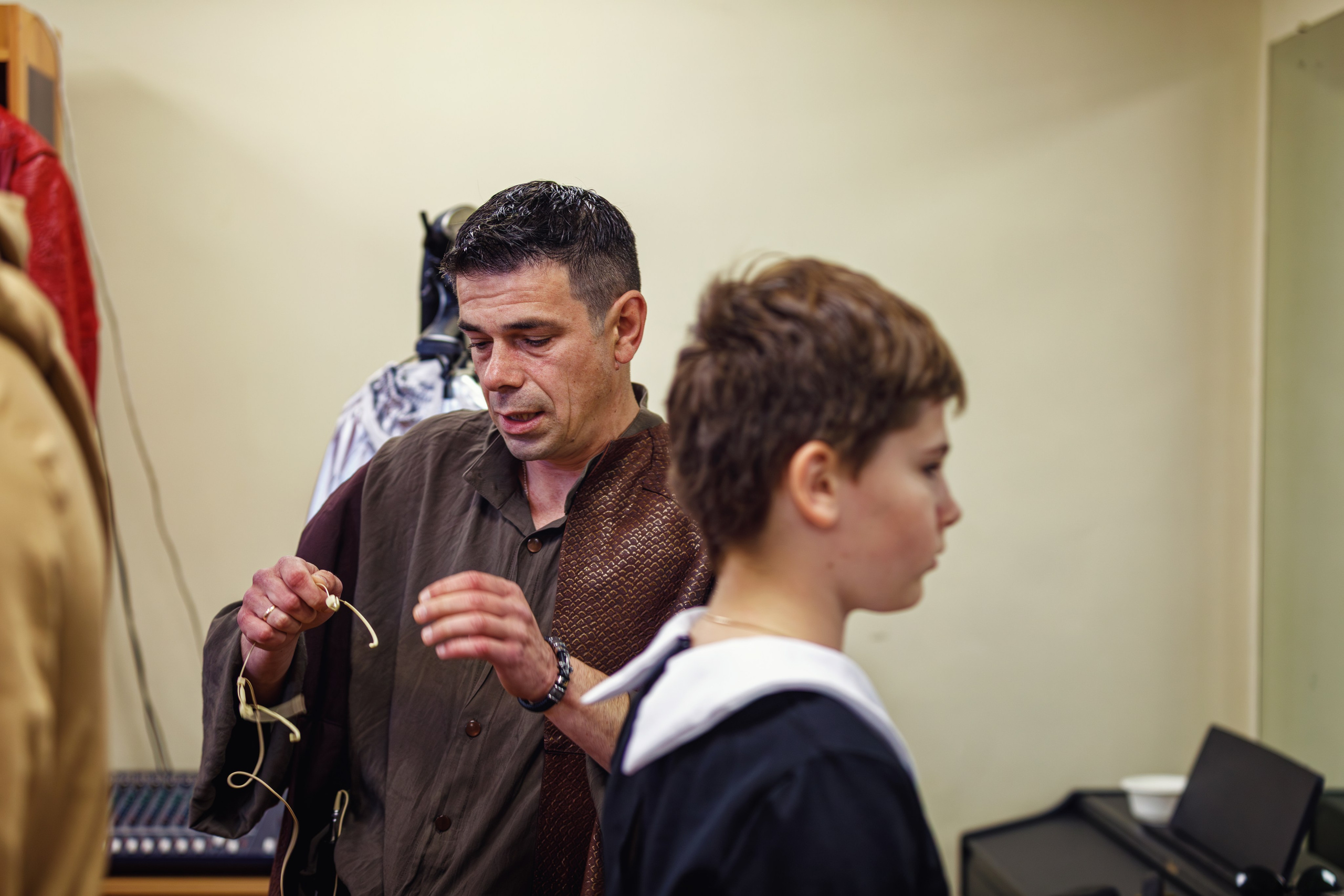 Мюзикл. Скрипка Паганини. Бэкстейдж. Фотограф портретист в Троицке и Москве Иван Парусиди