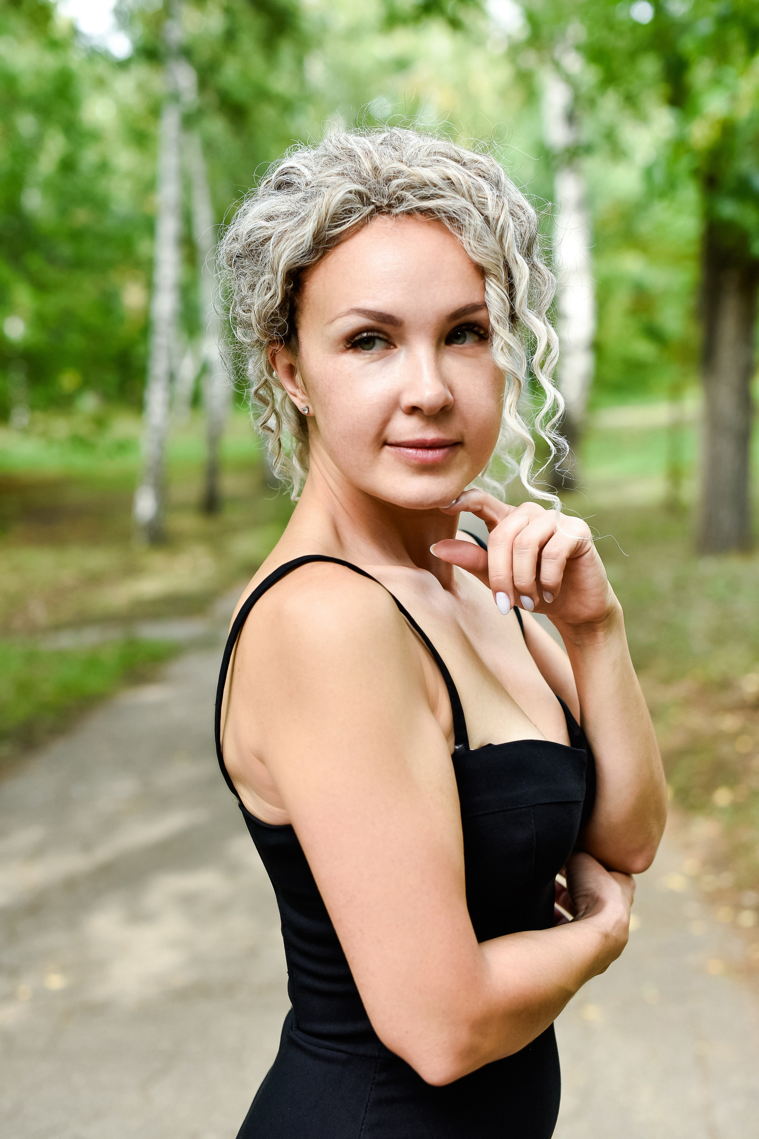 Фитнес-леди