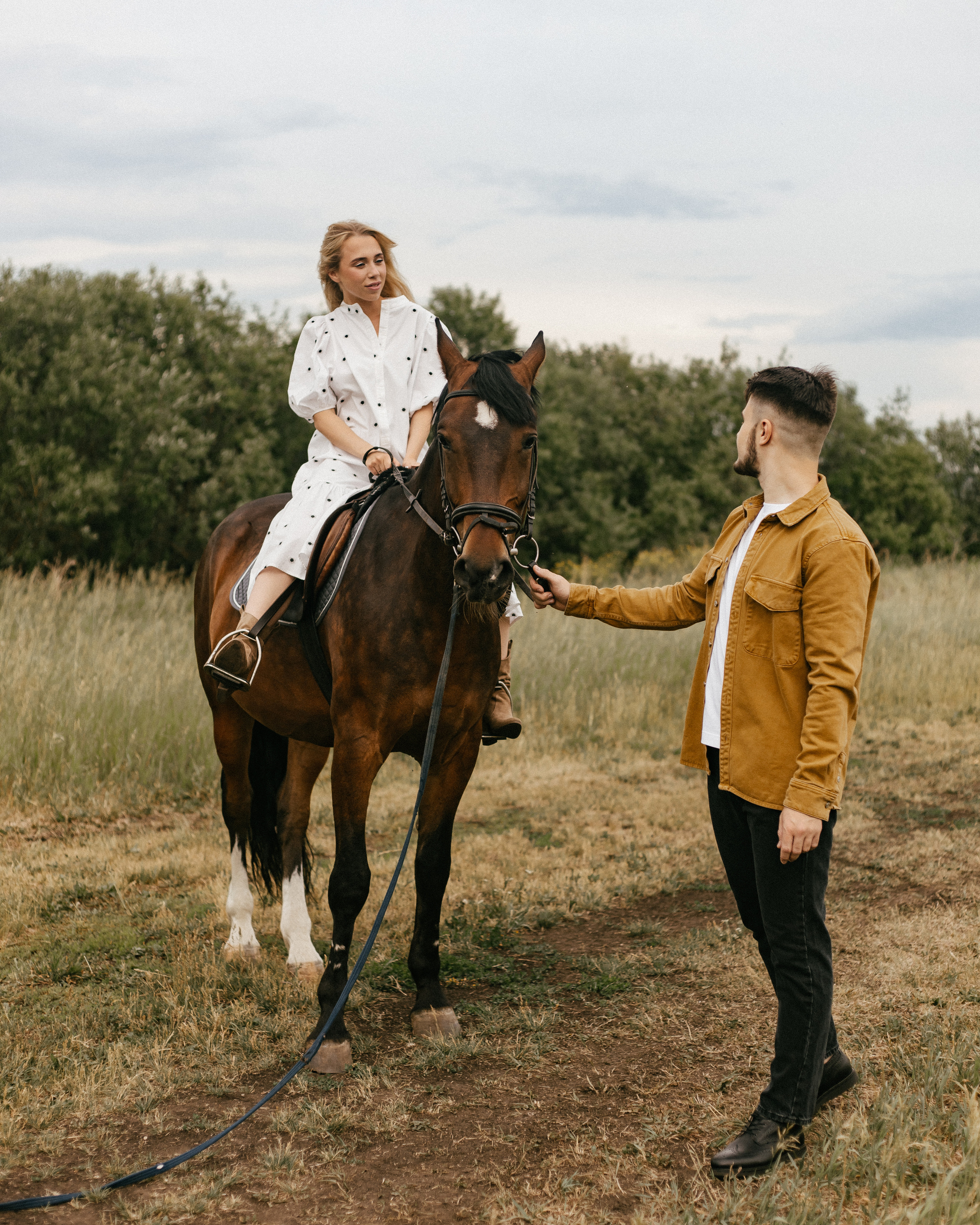 По коням — lovestory. Фотограф Андрей Куськало