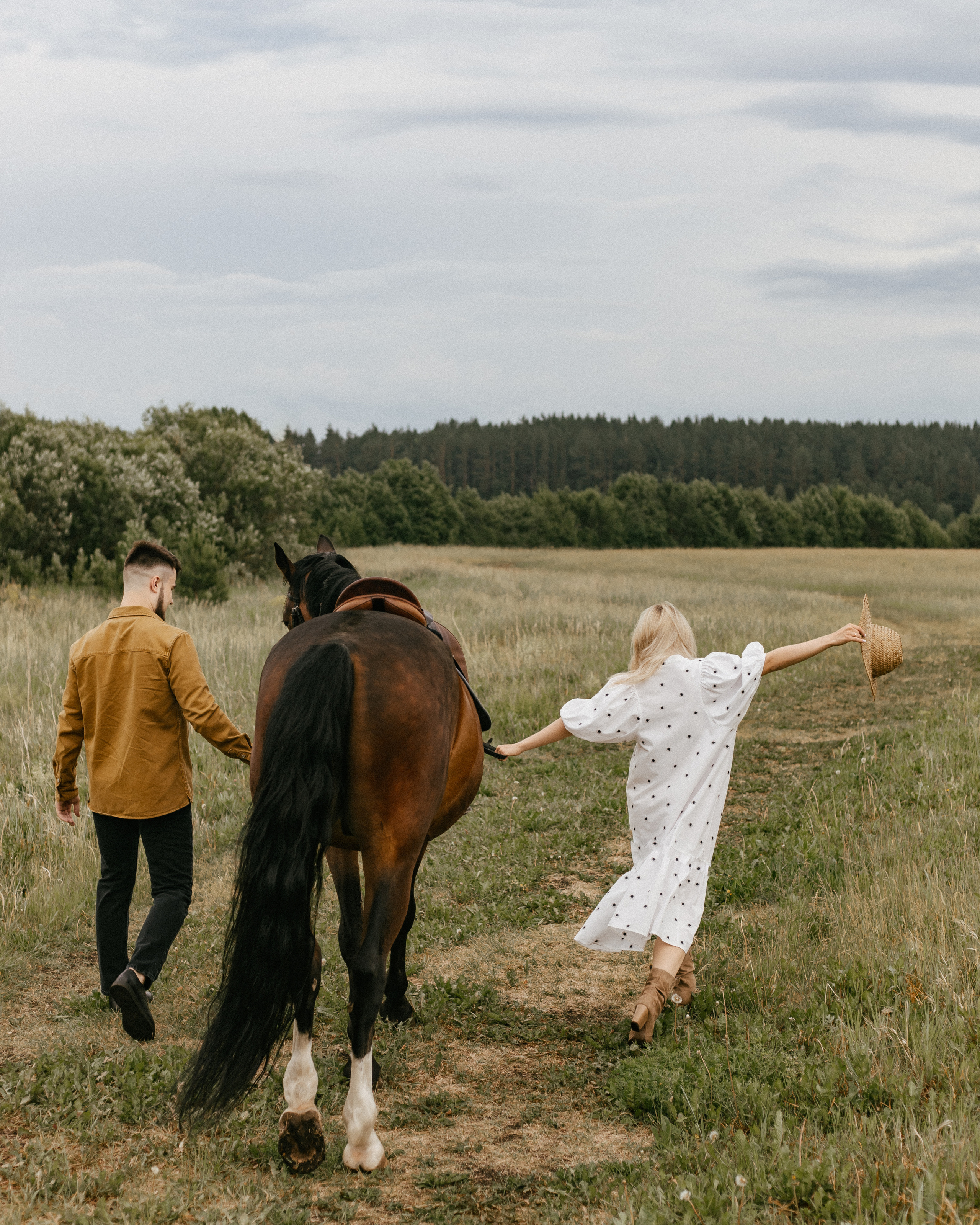 По коням — lovestory. Фотограф Андрей Куськало