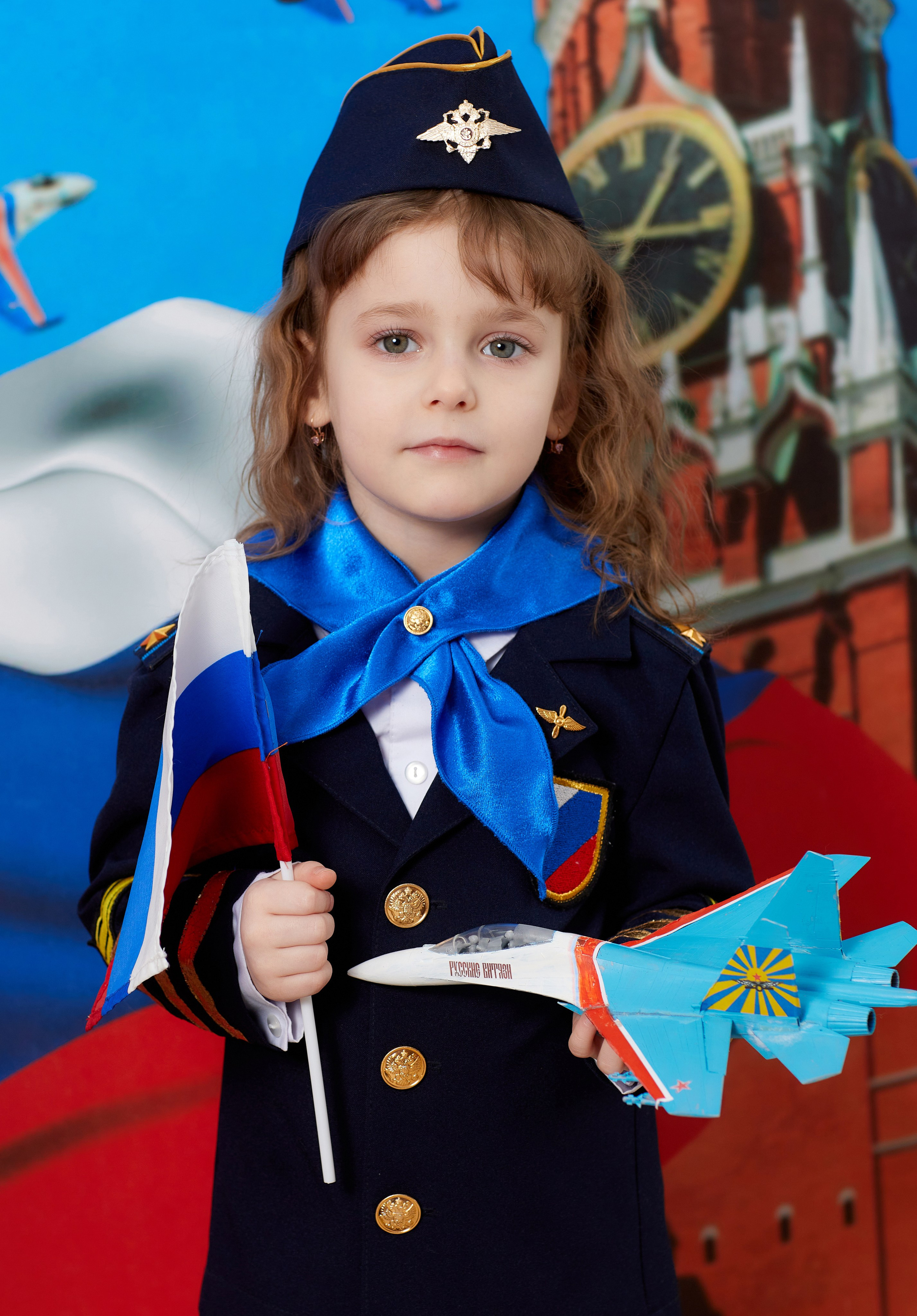 Военные лётчики. Детская выездная фотостудия