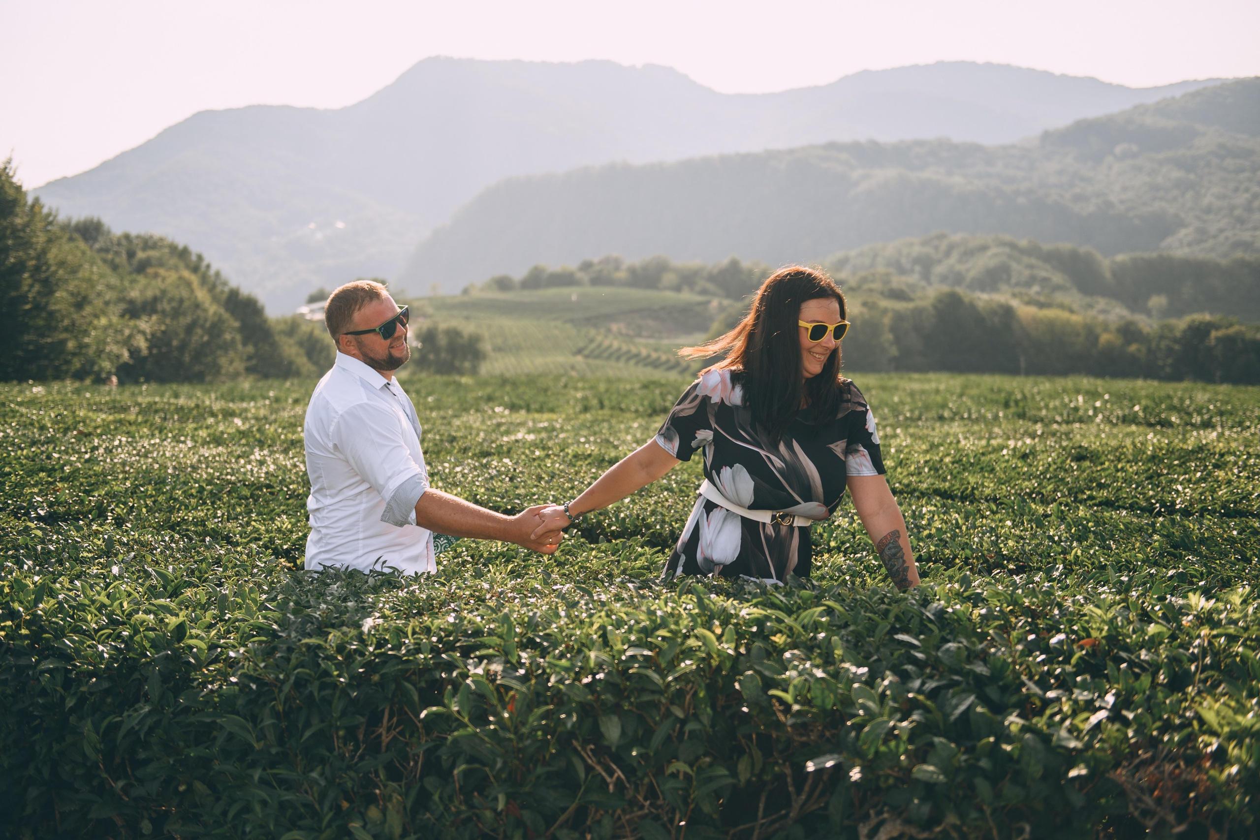 Романтика чайных плантаций. Свадебный и семейный фотограф София Невская