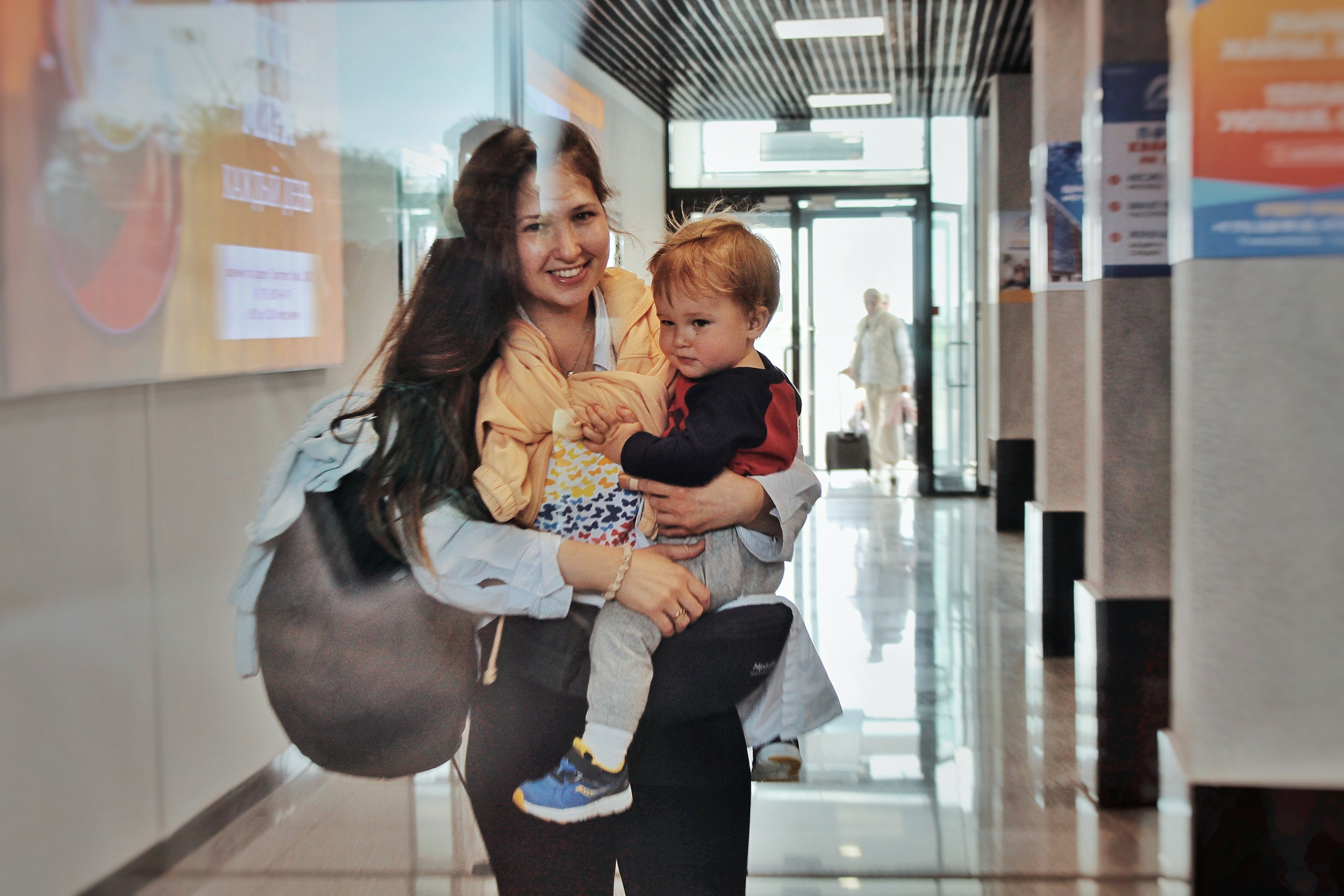 Первая встреча за год в аэропорту | Уральск | 2023 г.