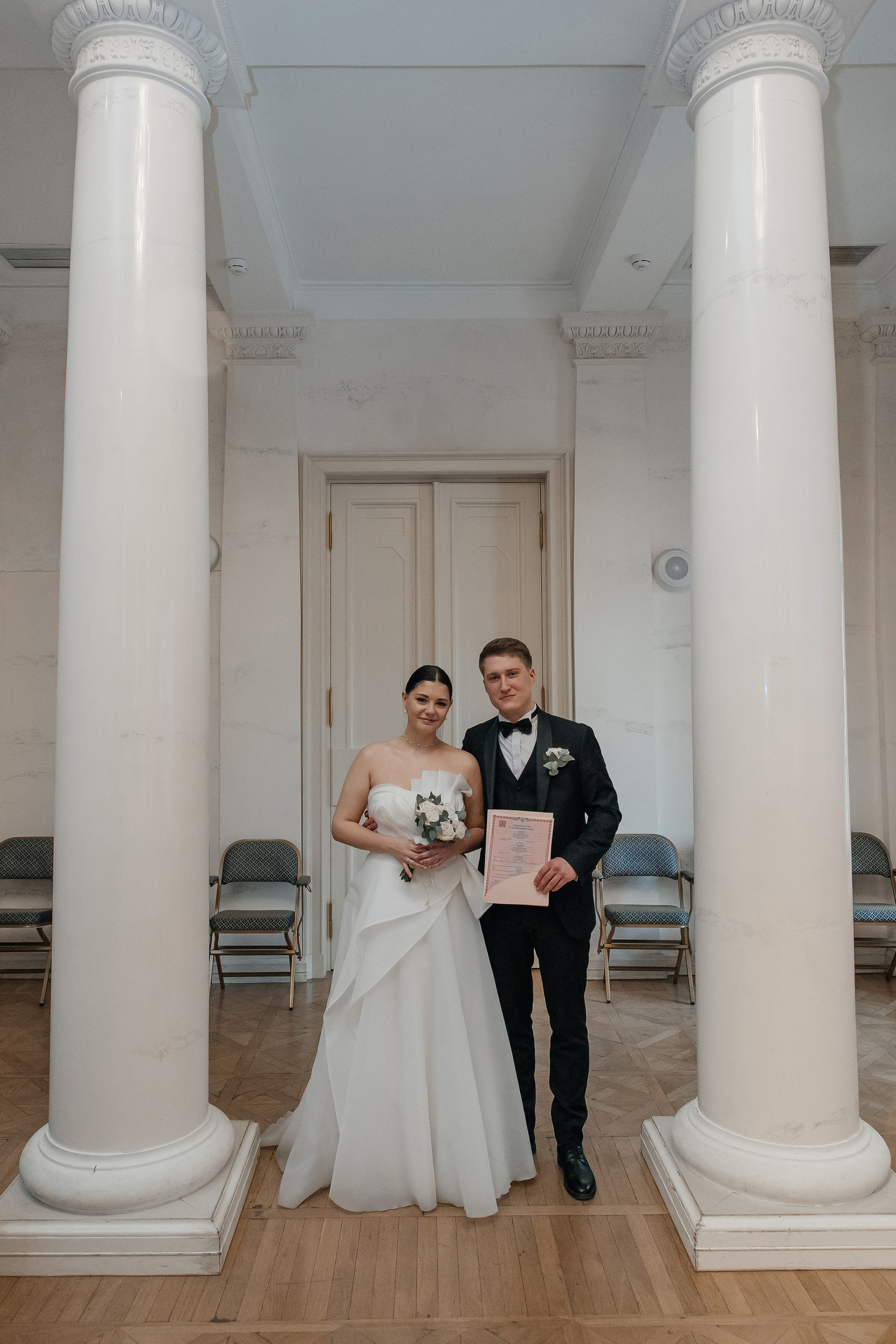 Регистрация брака в Усадьбе Васильчиковых (музей военной формы)