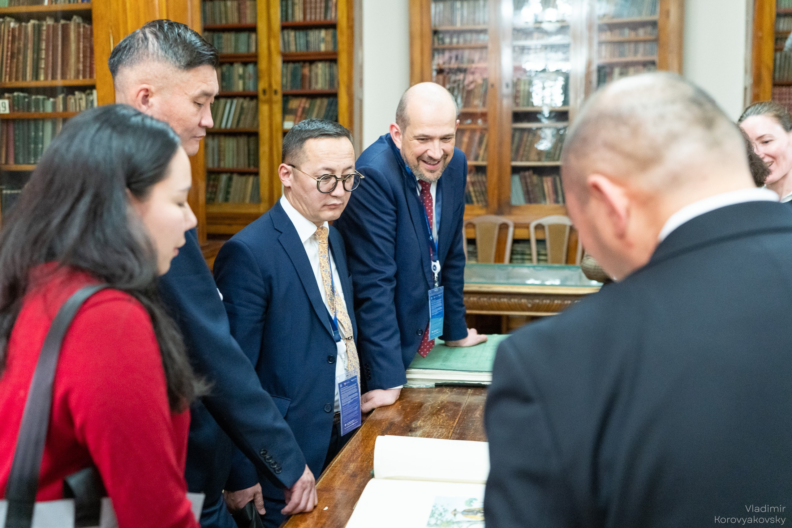 Совещание руководства ПГУПС с Делегациями Исполнительного агентства Правительства Монголии и делегацией АО «УБЖД». Фотограф Владимир Коровяковский