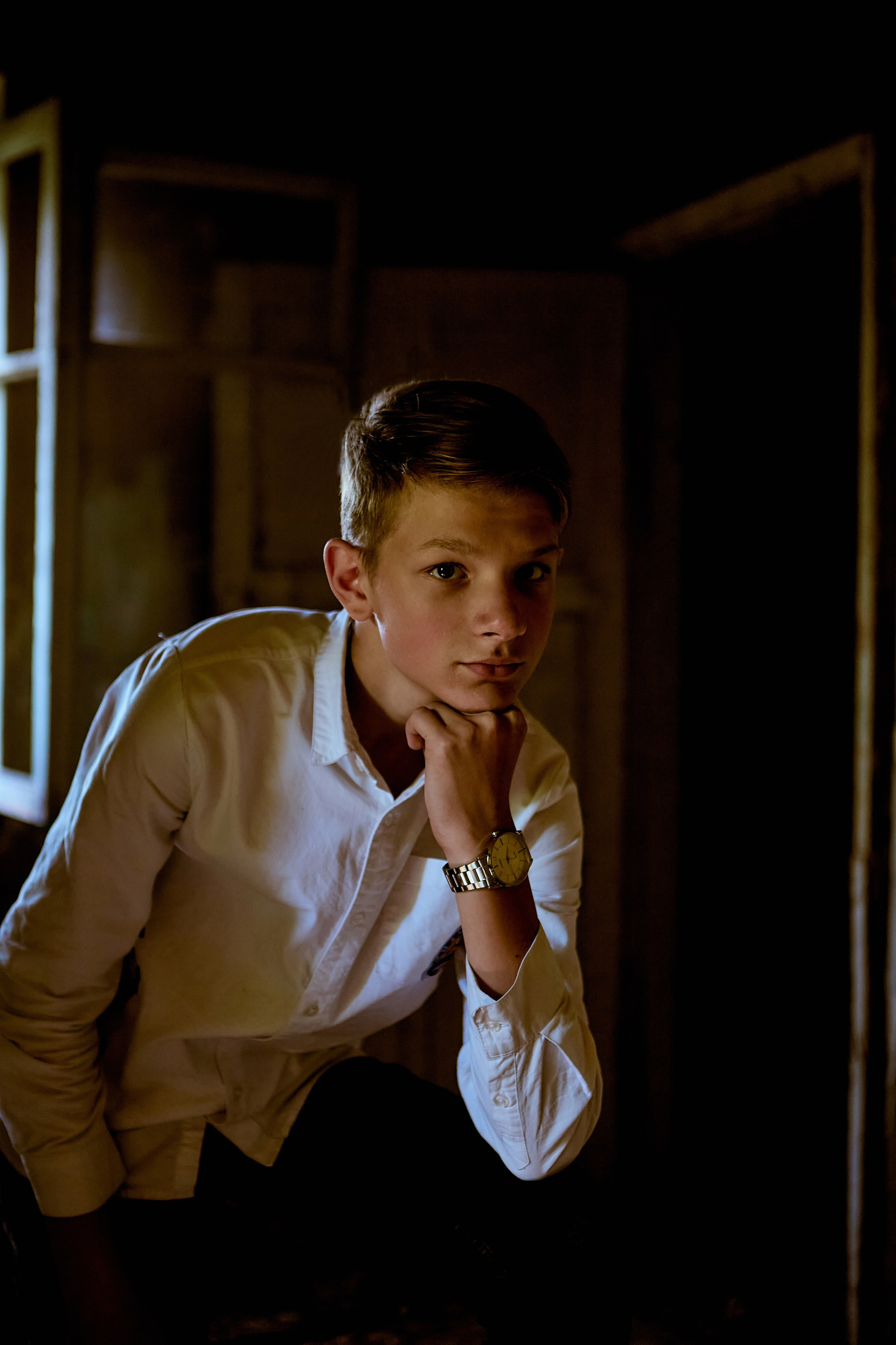 Фотосессия в заброшенном здании