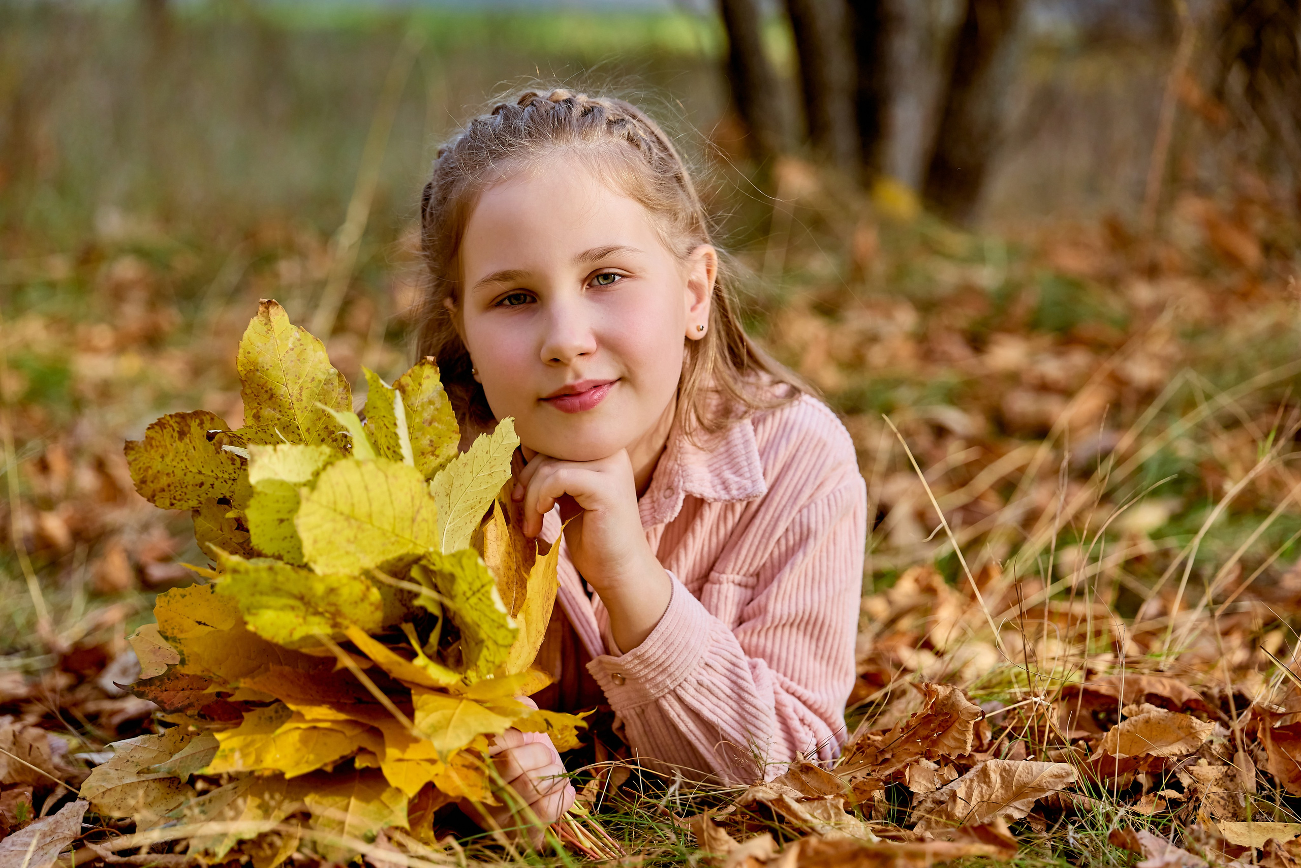 Золотая Осень школьная фотосессия