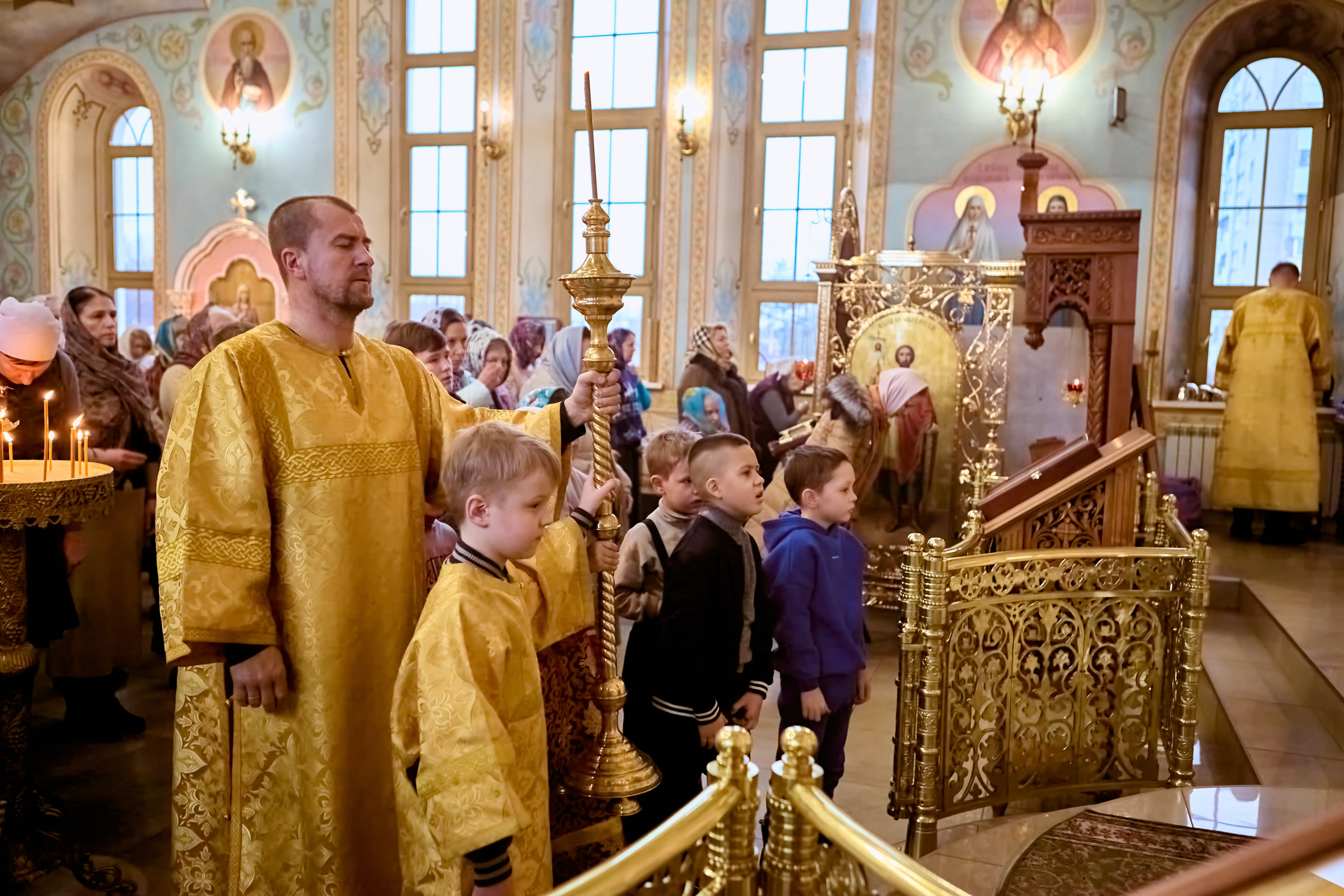 В Храме Преподобного Серафима Саровского