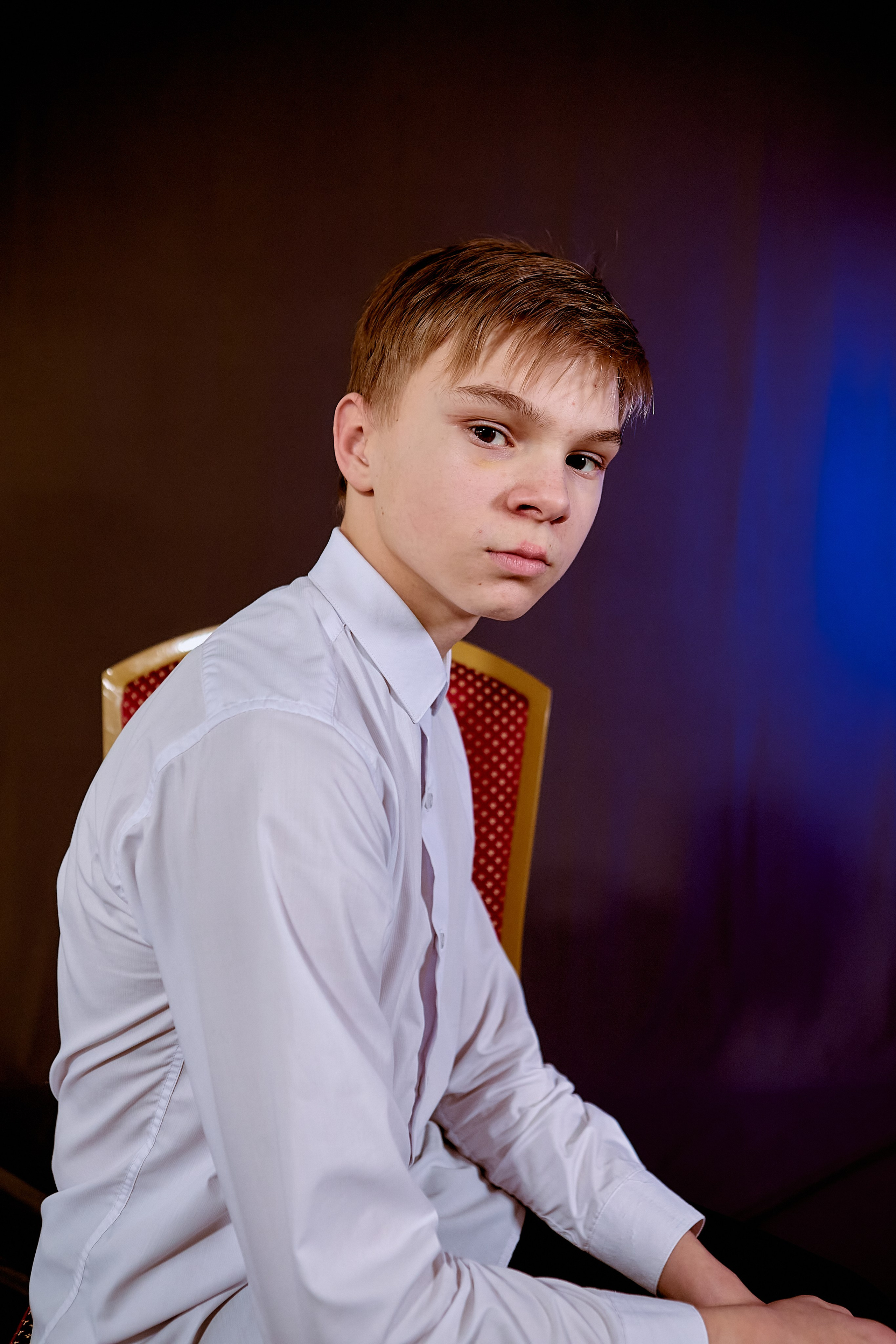 Школьная фотосессия учеников 6 класса