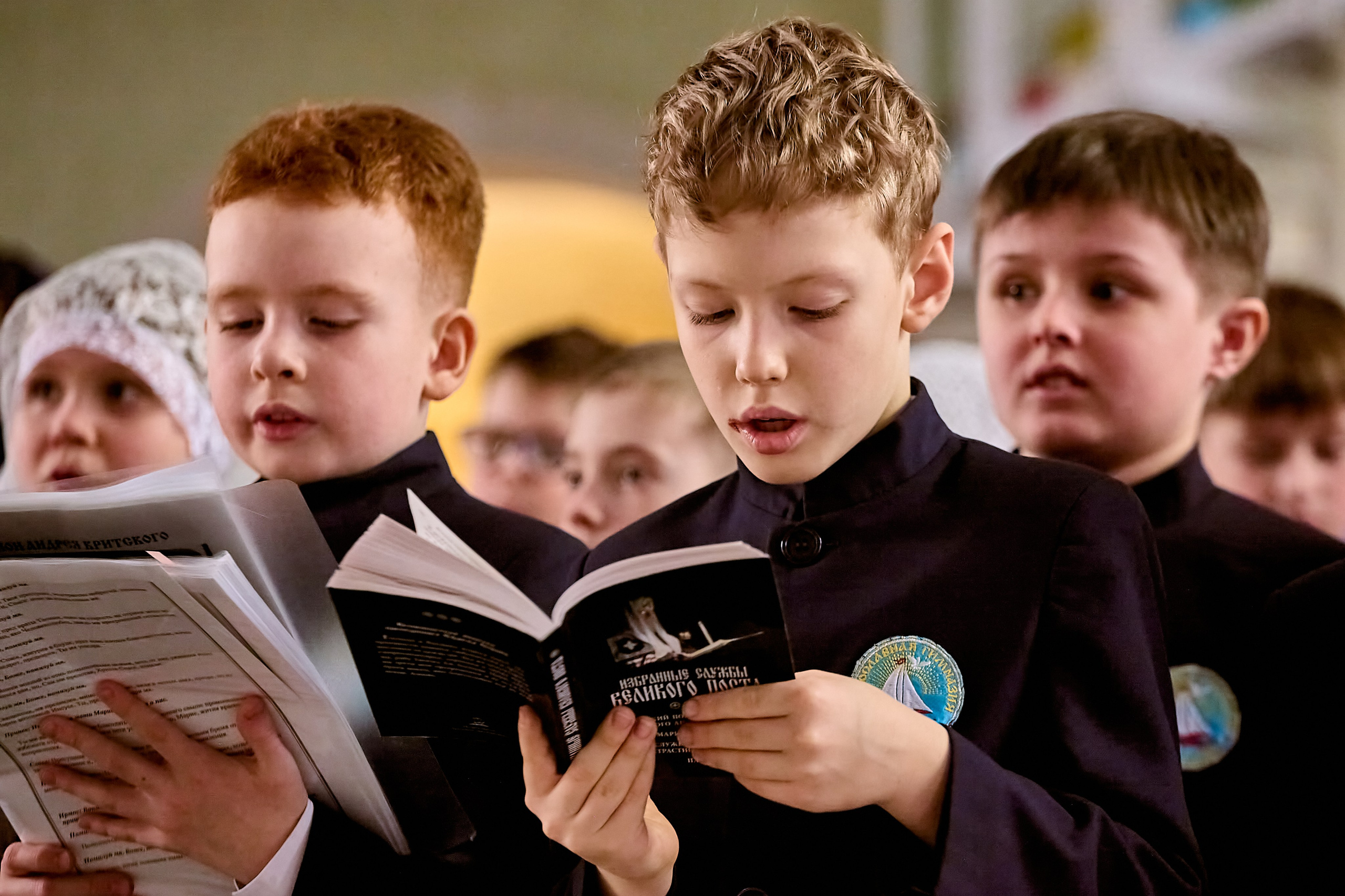 Лица Храма Детский Портрет в Храме