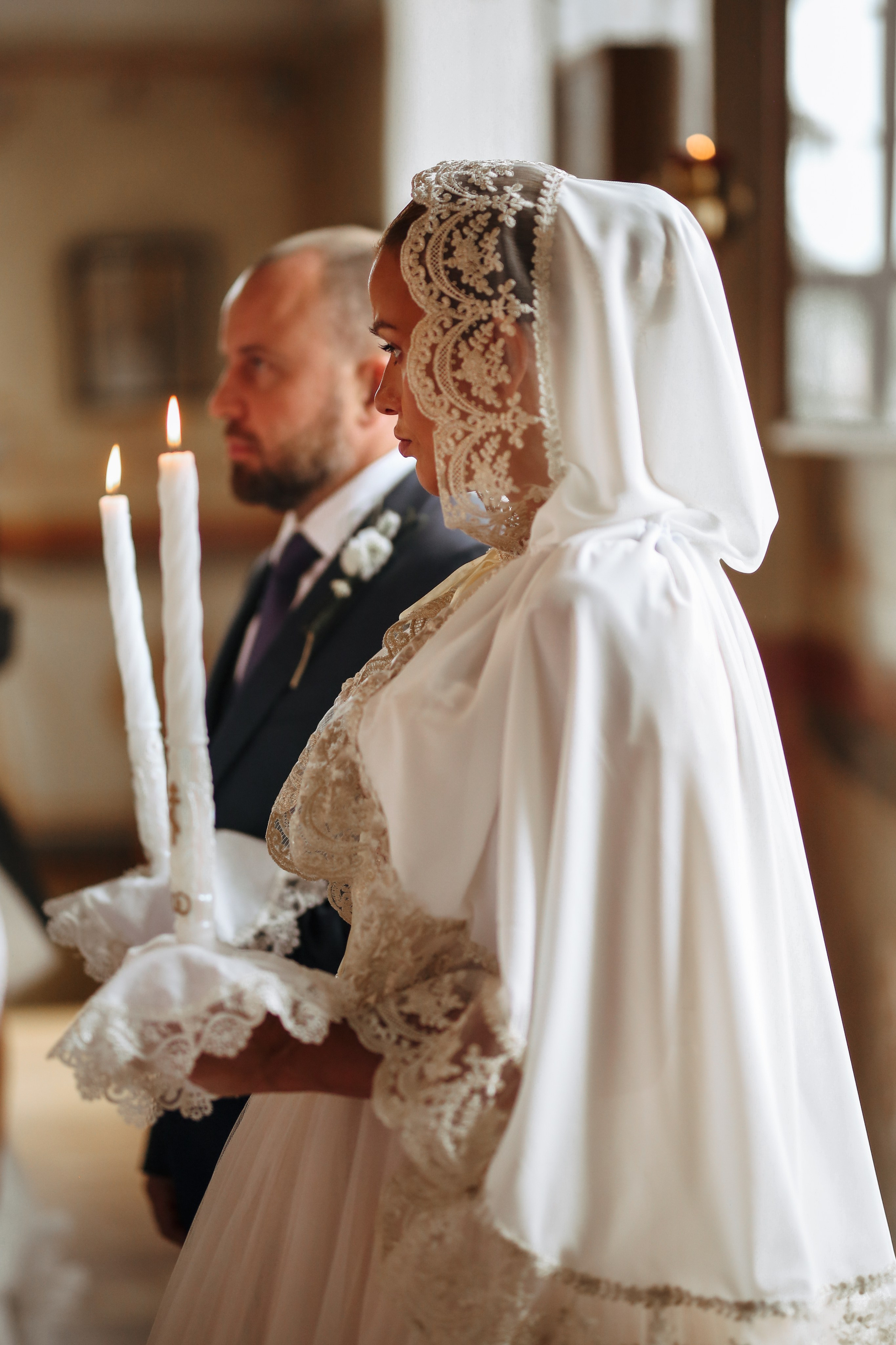 Венчание в Никольском Храме Зеленоград. Фотограф Анастасия Залевская