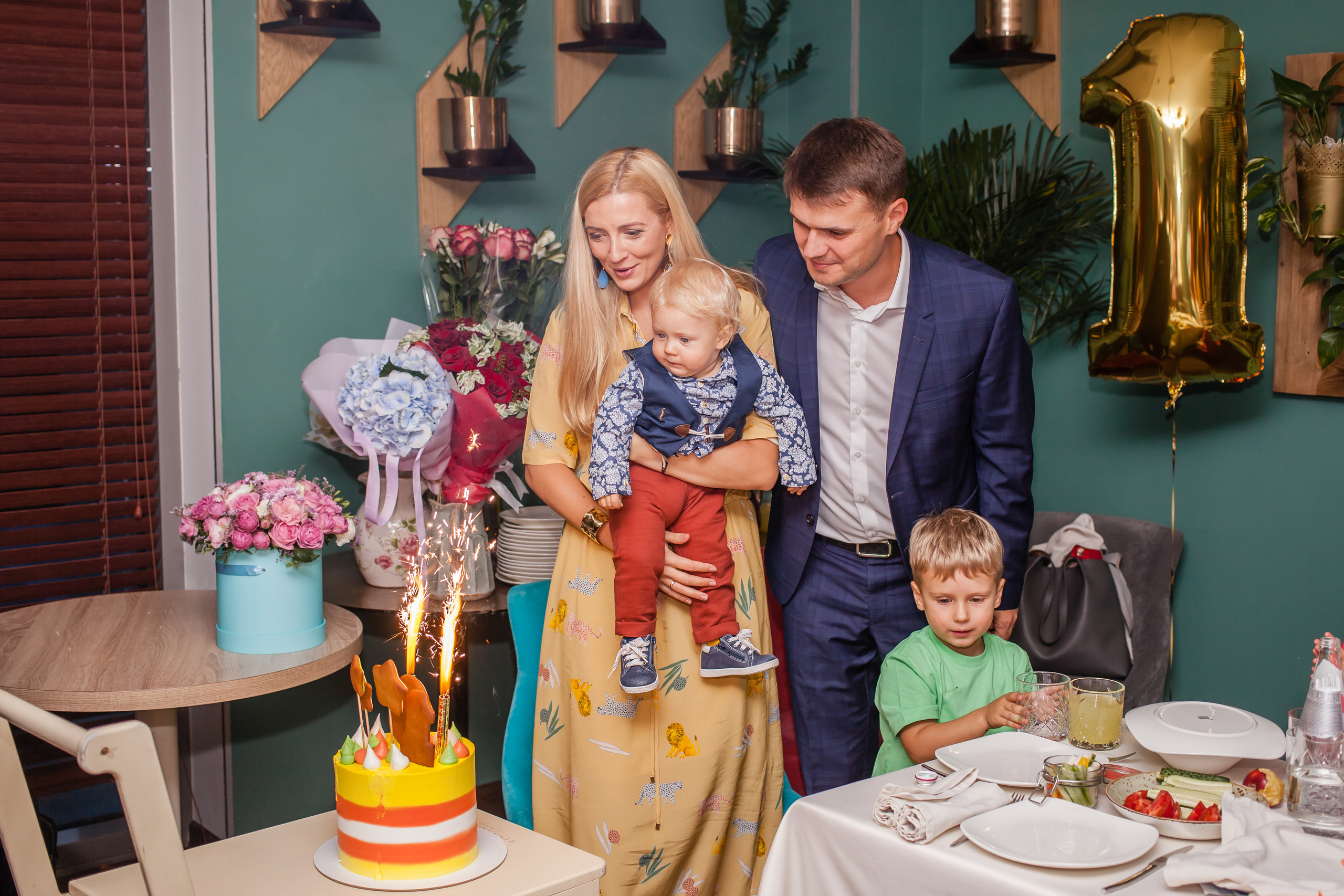 Илюше 1 годик. Фотограф Алина Гашникова