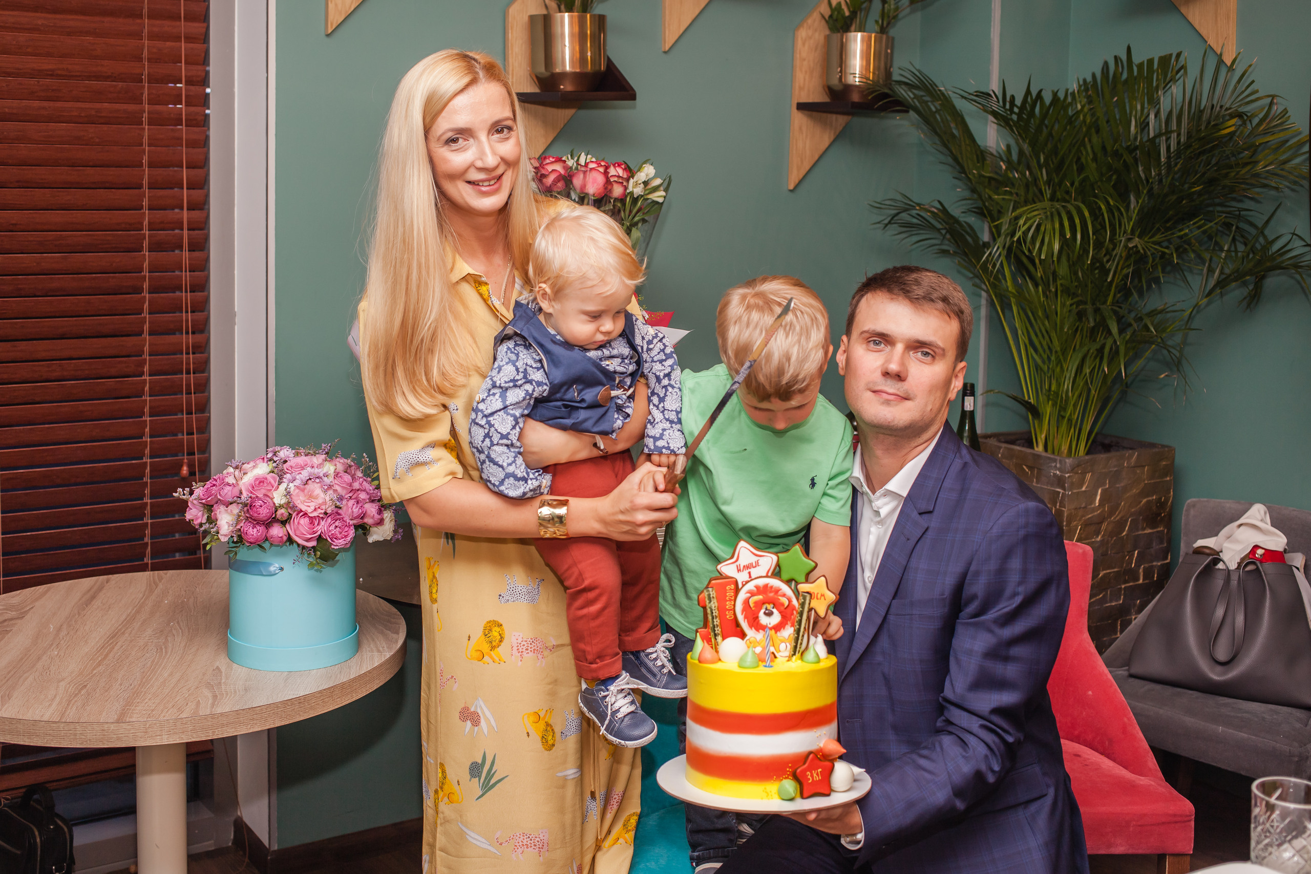 Илюше 1 годик. Фотограф Алина Гашникова