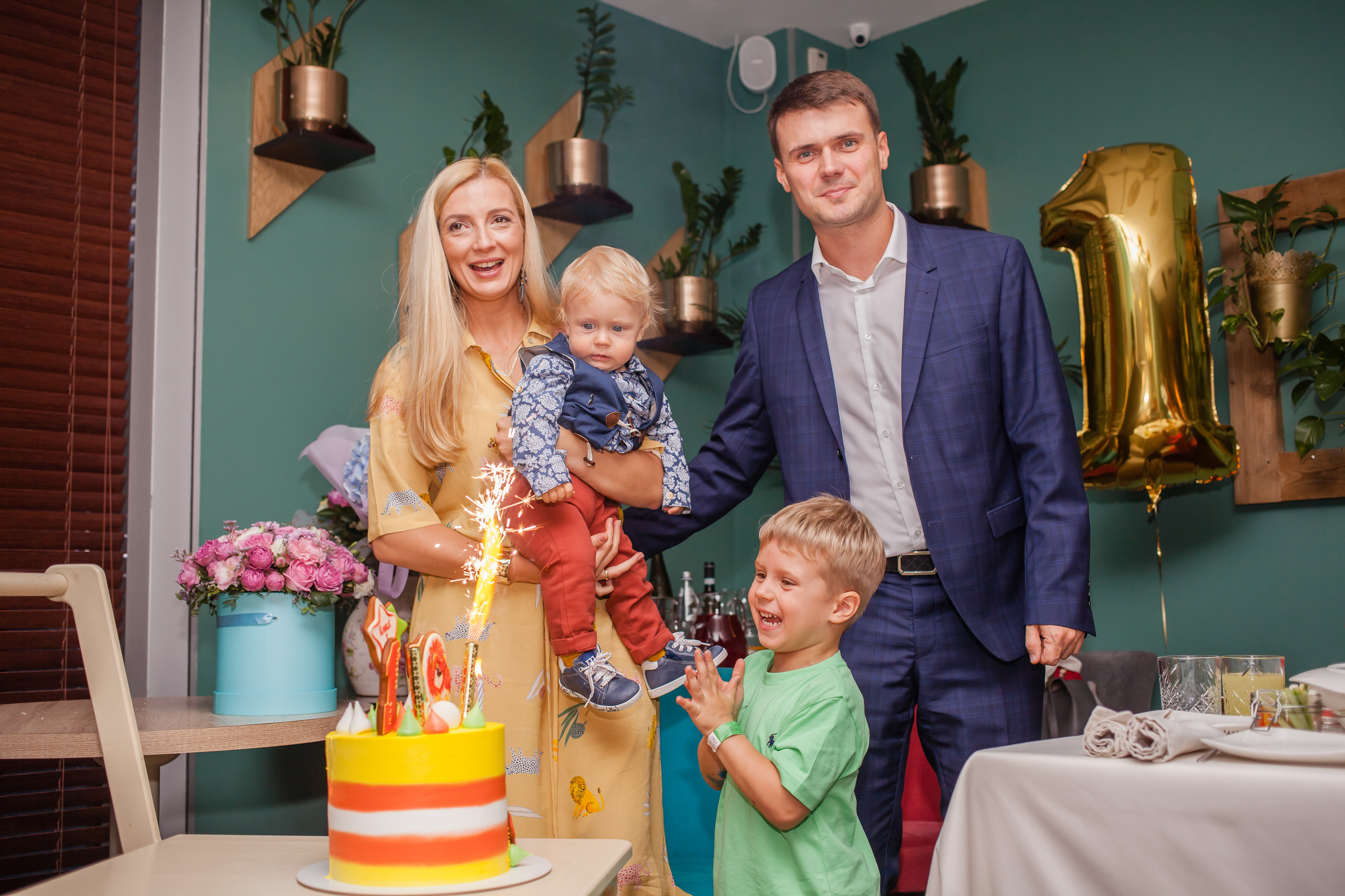 Илюше 1 годик. Фотограф Алина Гашникова