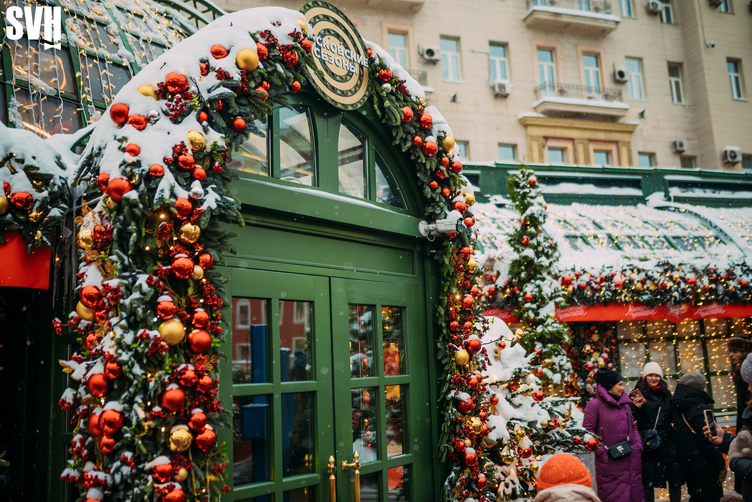 Новогодняя ярмарка на Тверской площади