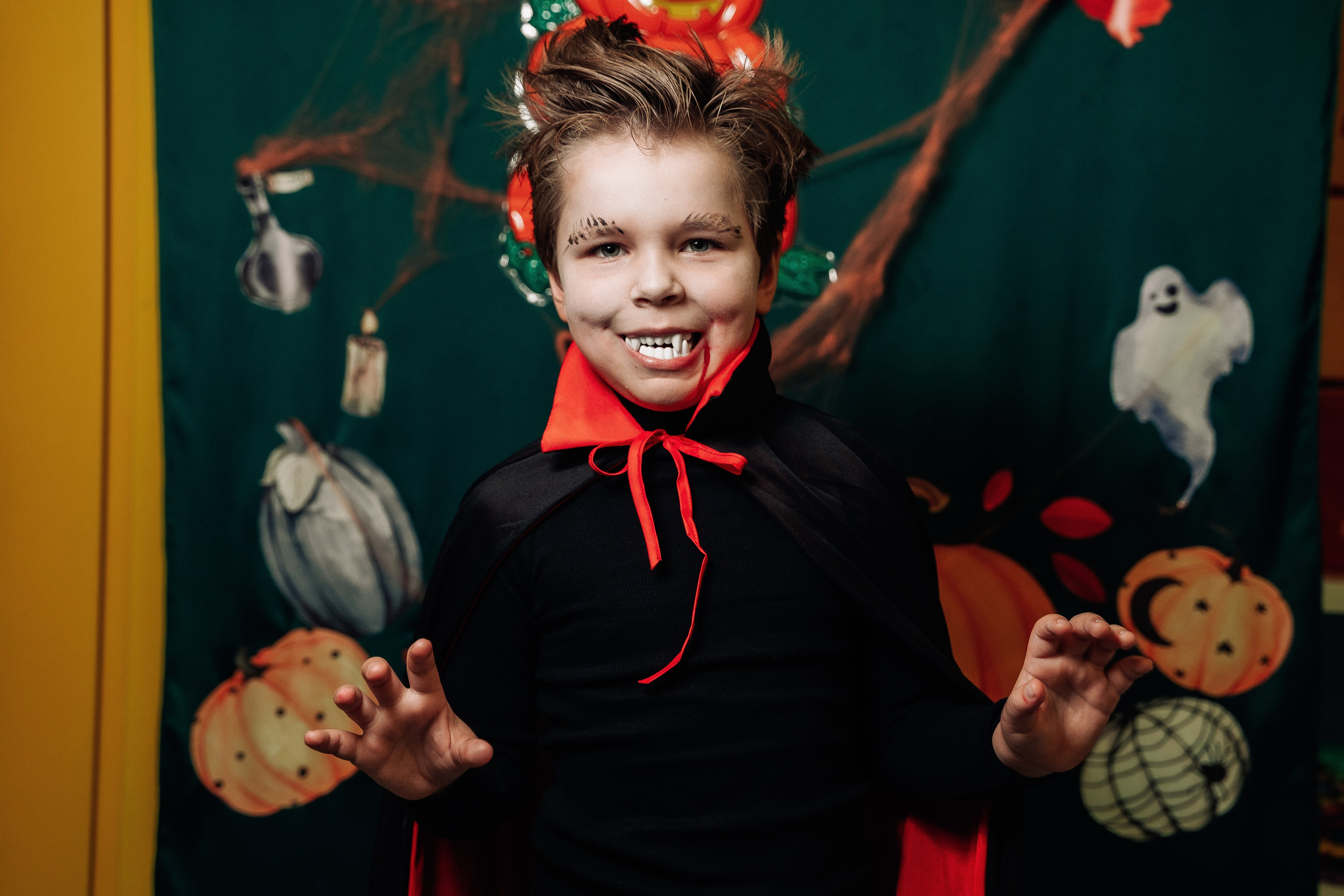 Halloween party в садике Филлипок. Свадебный и семейный фотограф в Москве и МО Геннадий Туманцев