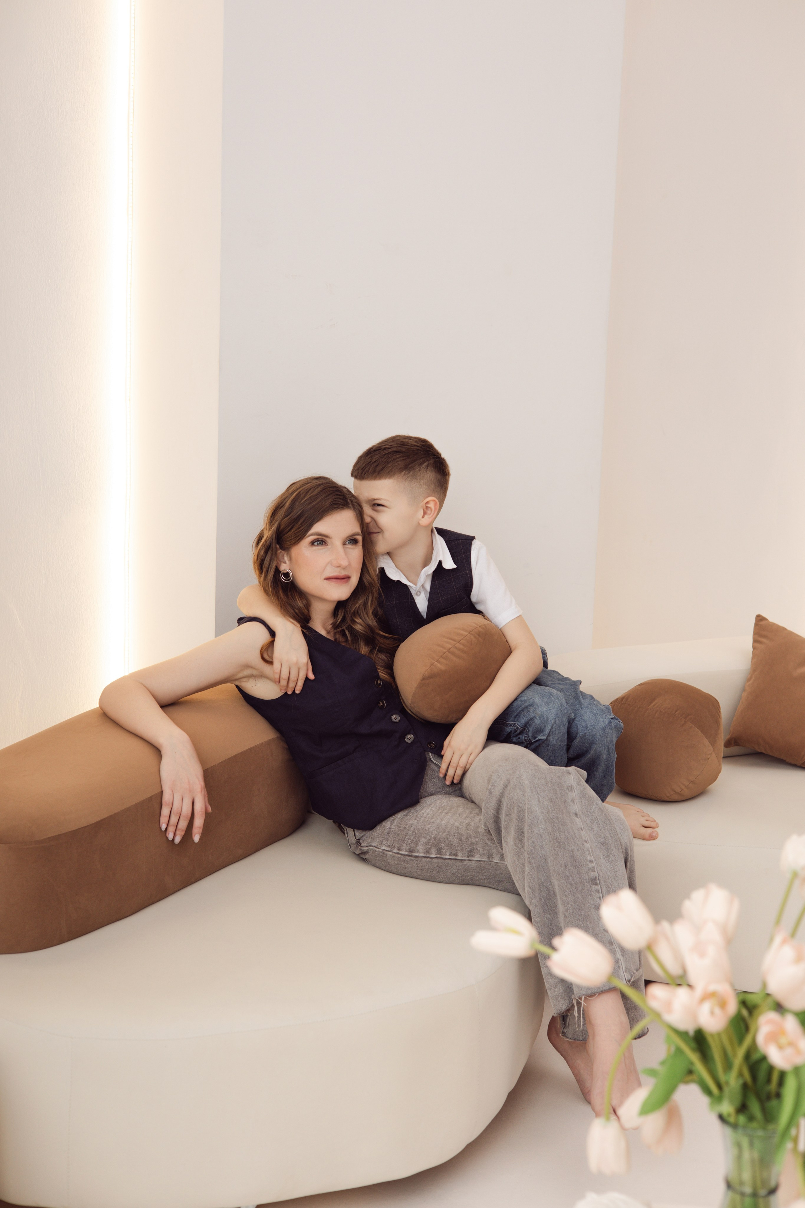 Вика с мамой. Портретный, свадебный, репортажный фотограф во Владивостоке Юлиана Джули Фокс