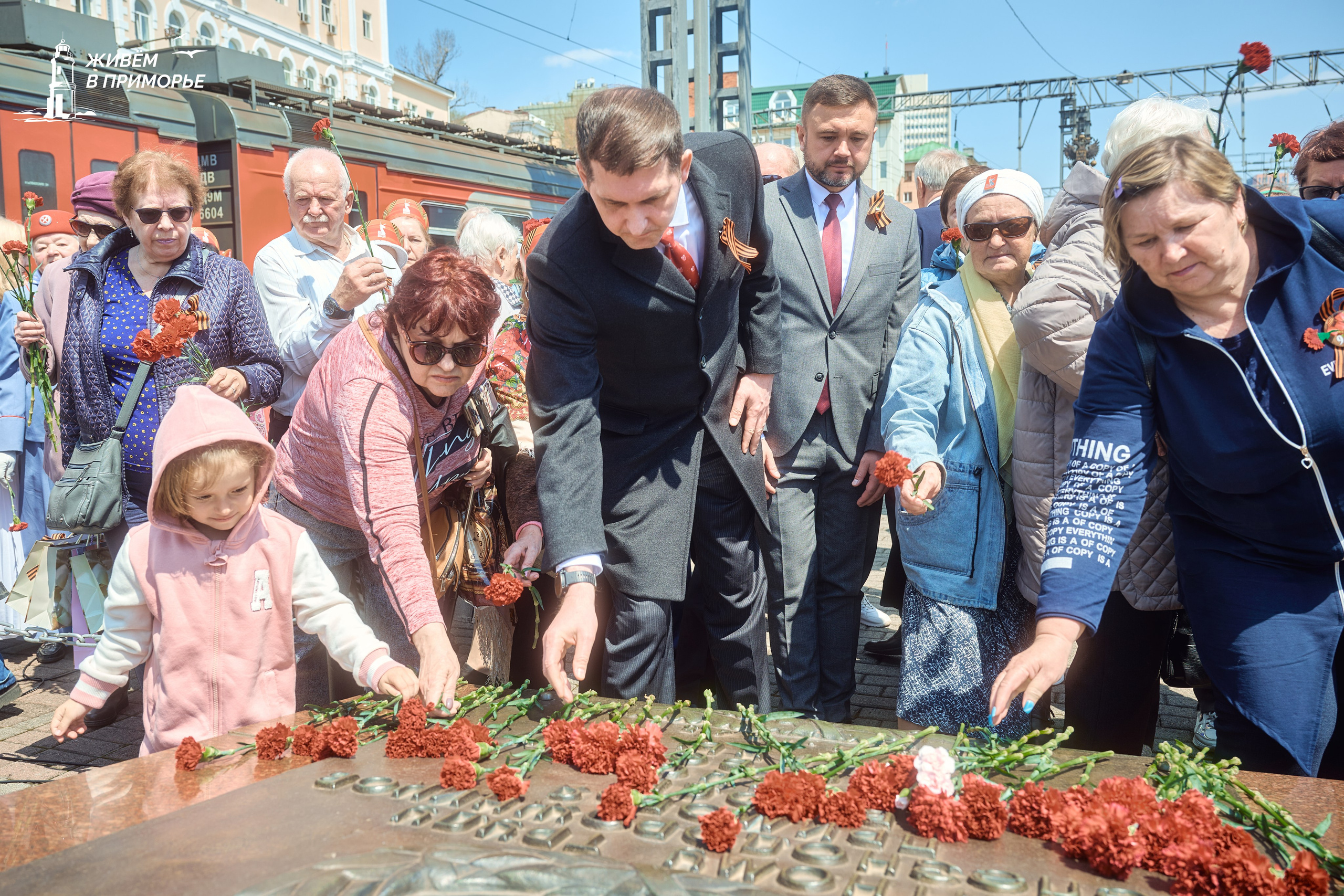 Поезд победы. Профессиональный репортажный фотограф Инесса Иминова