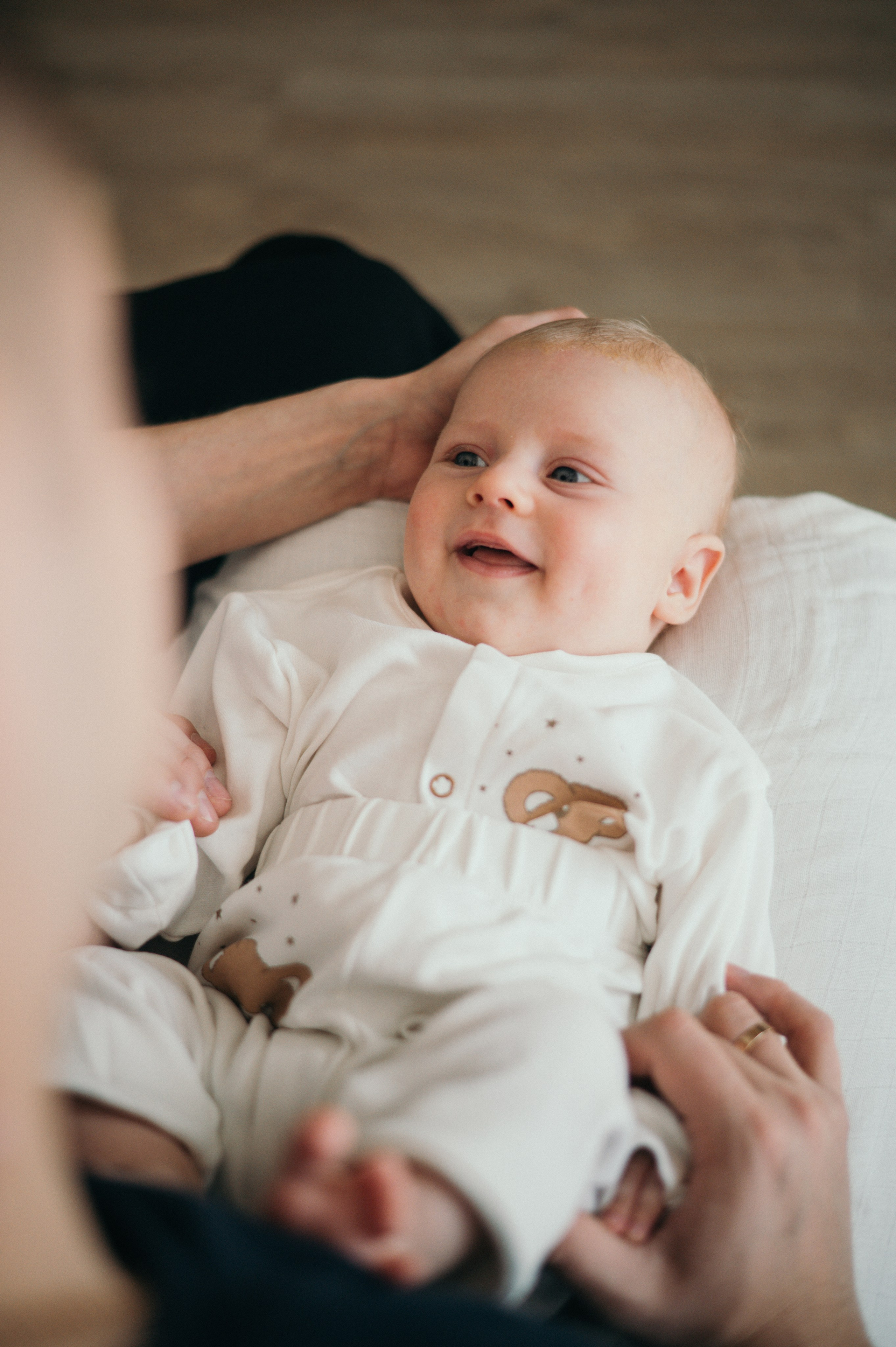 Семейная Фотосессия с малышом в студии. Фотограф Москва