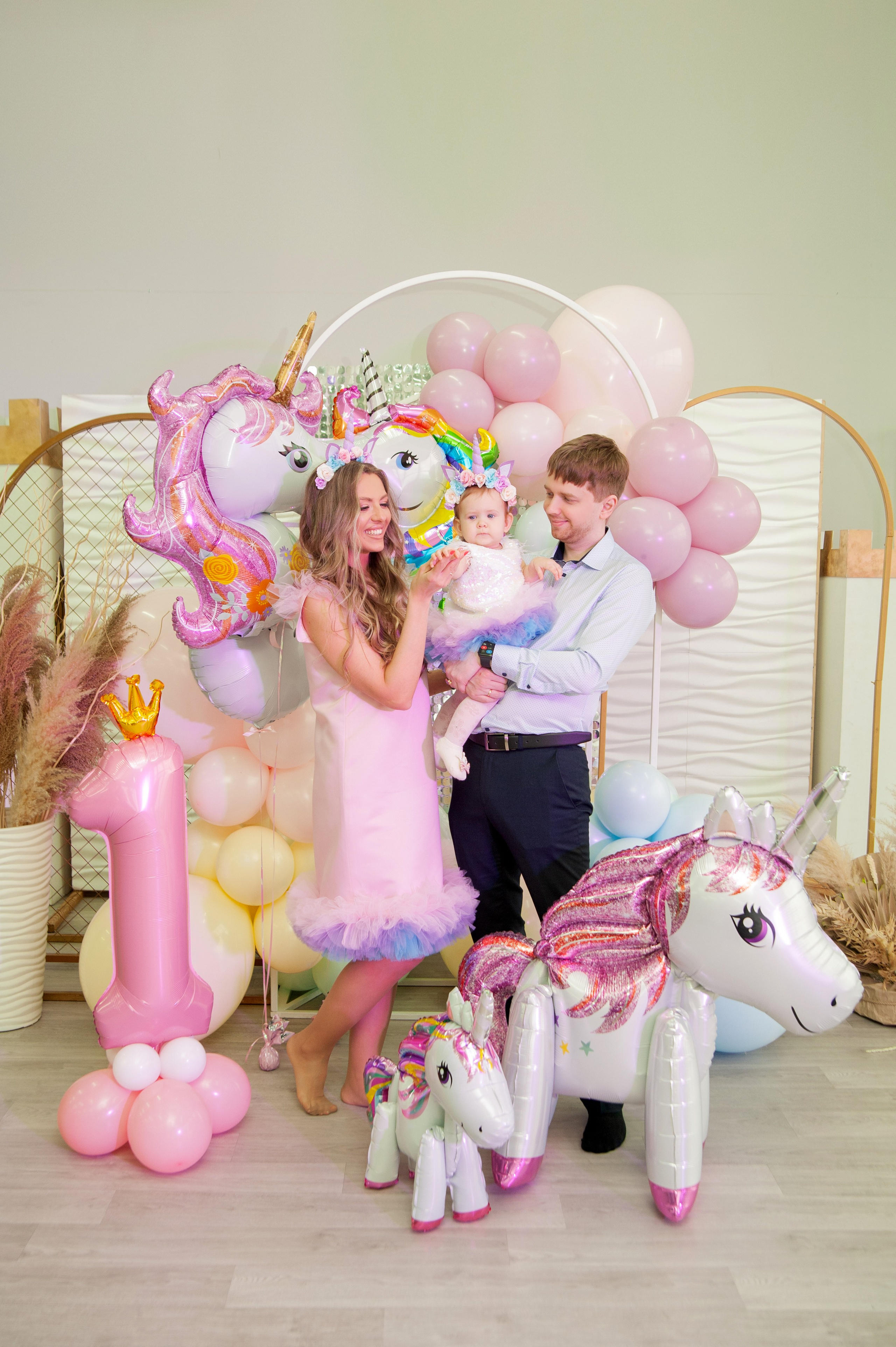 Первый день рождения Полины. Фотограф в Красноярске