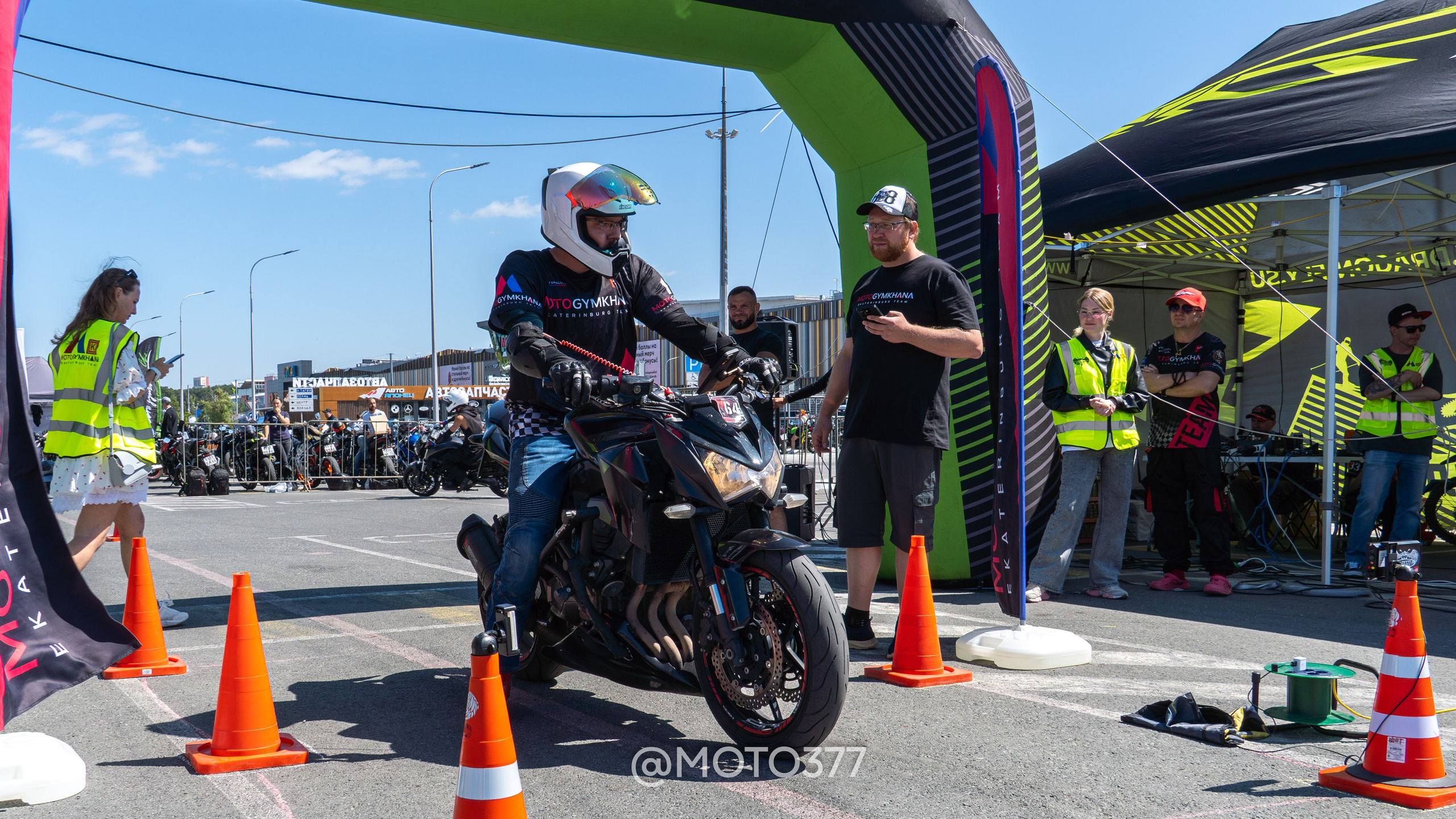 Motogymkhana CUP 1 Ekat 2025. Moto377