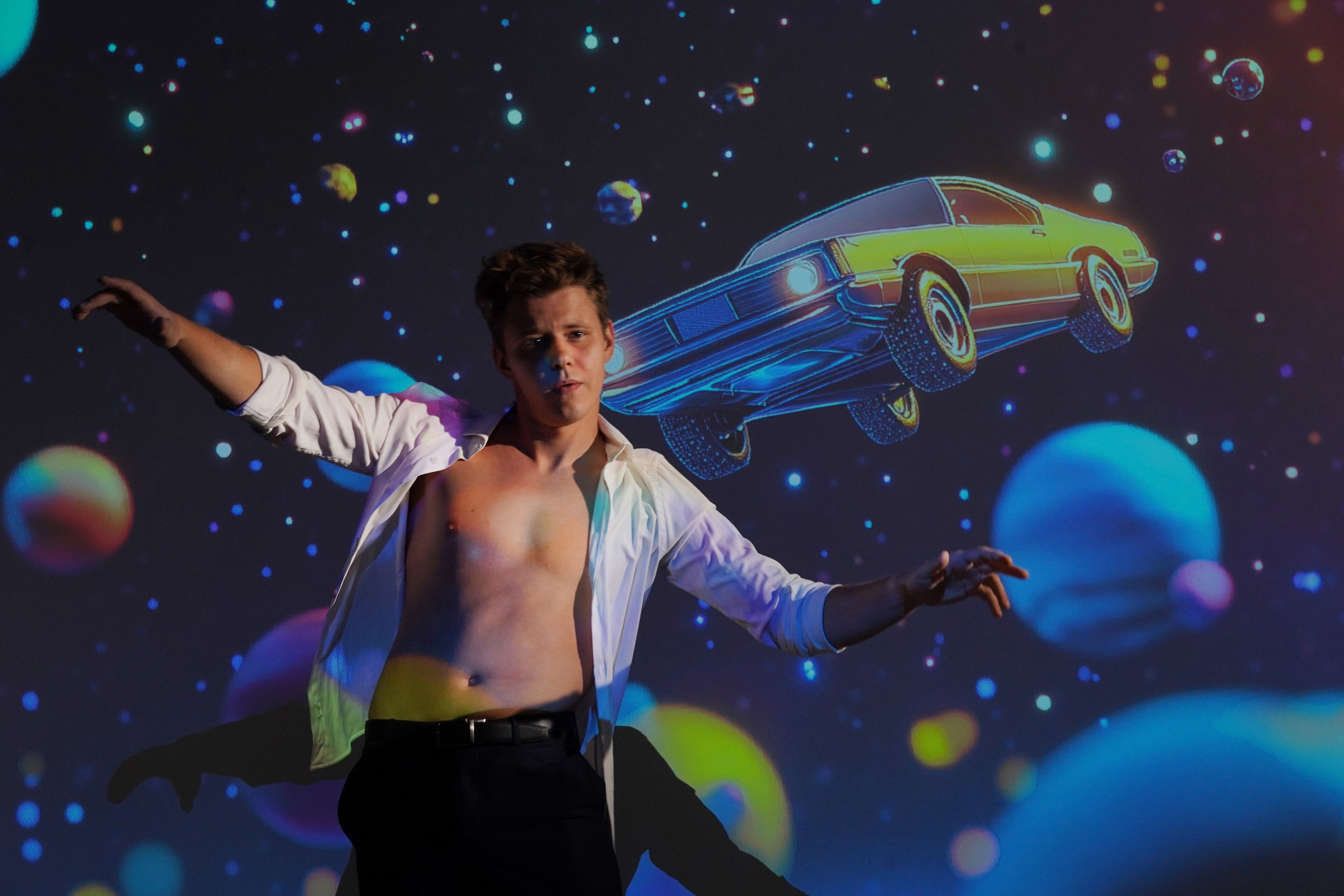 Фотосессия с проектором. Студийный и портретный фотограф в САНКТ-ПЕТЕРБУРГЕИрина Махаон