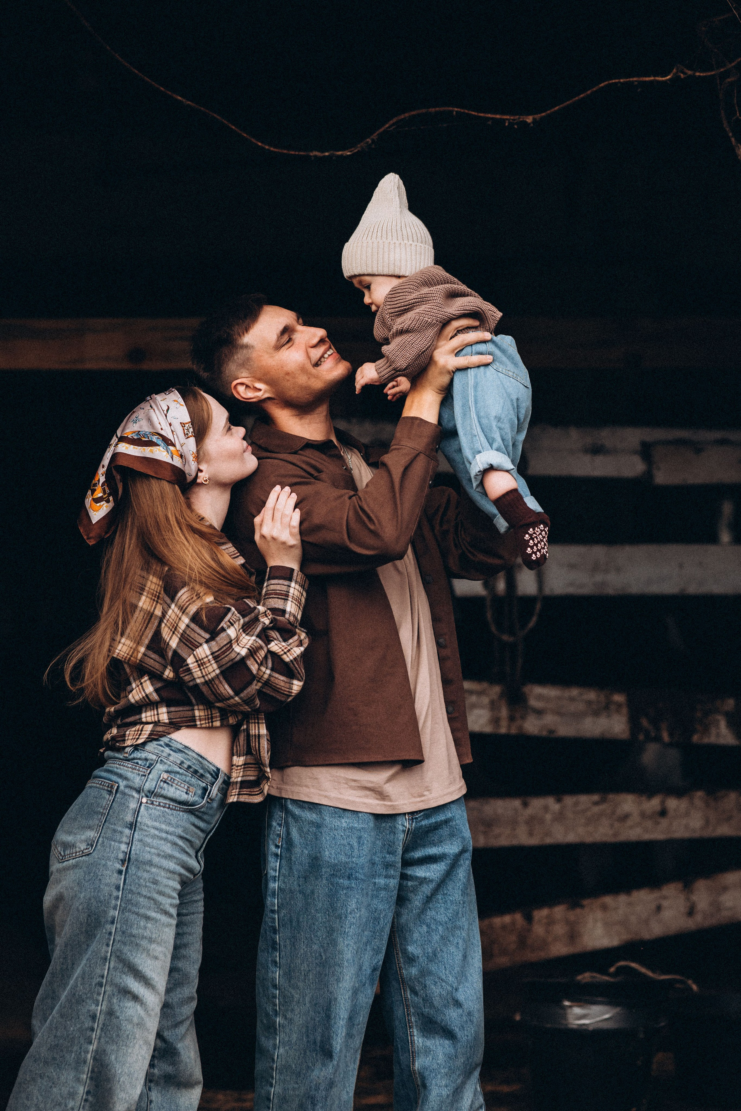 Максим Аня и Каролина. Семейный фотограф Нижневартовск Тюмень Ефимова Ирина
