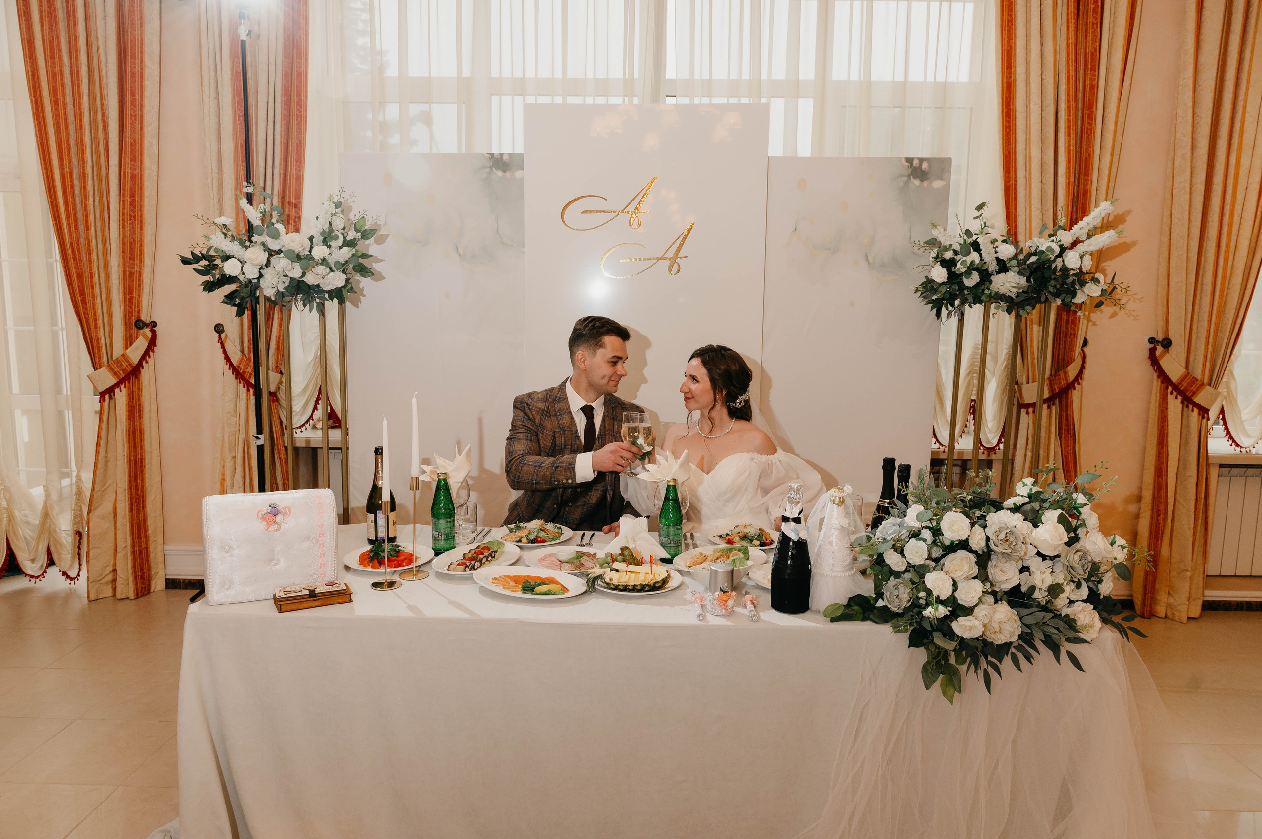 Антон и Настя. Свадебный фотограф Марина Жемчужникова в Москве и в Белгороде