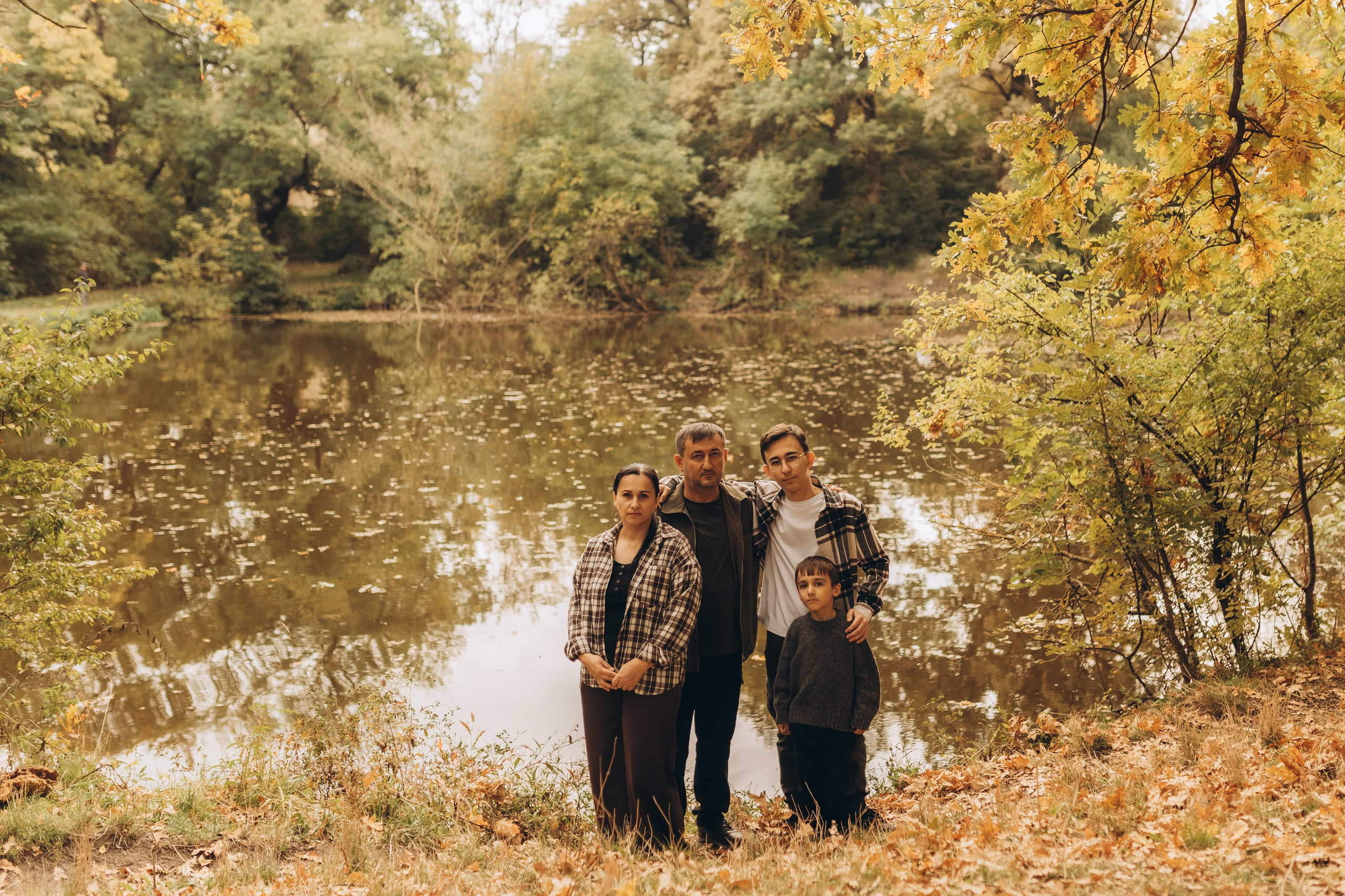 Осеняя семейная фотосессия на Ртищевском пруду. Фотограф в Ставрополе Svetlana Matveeva