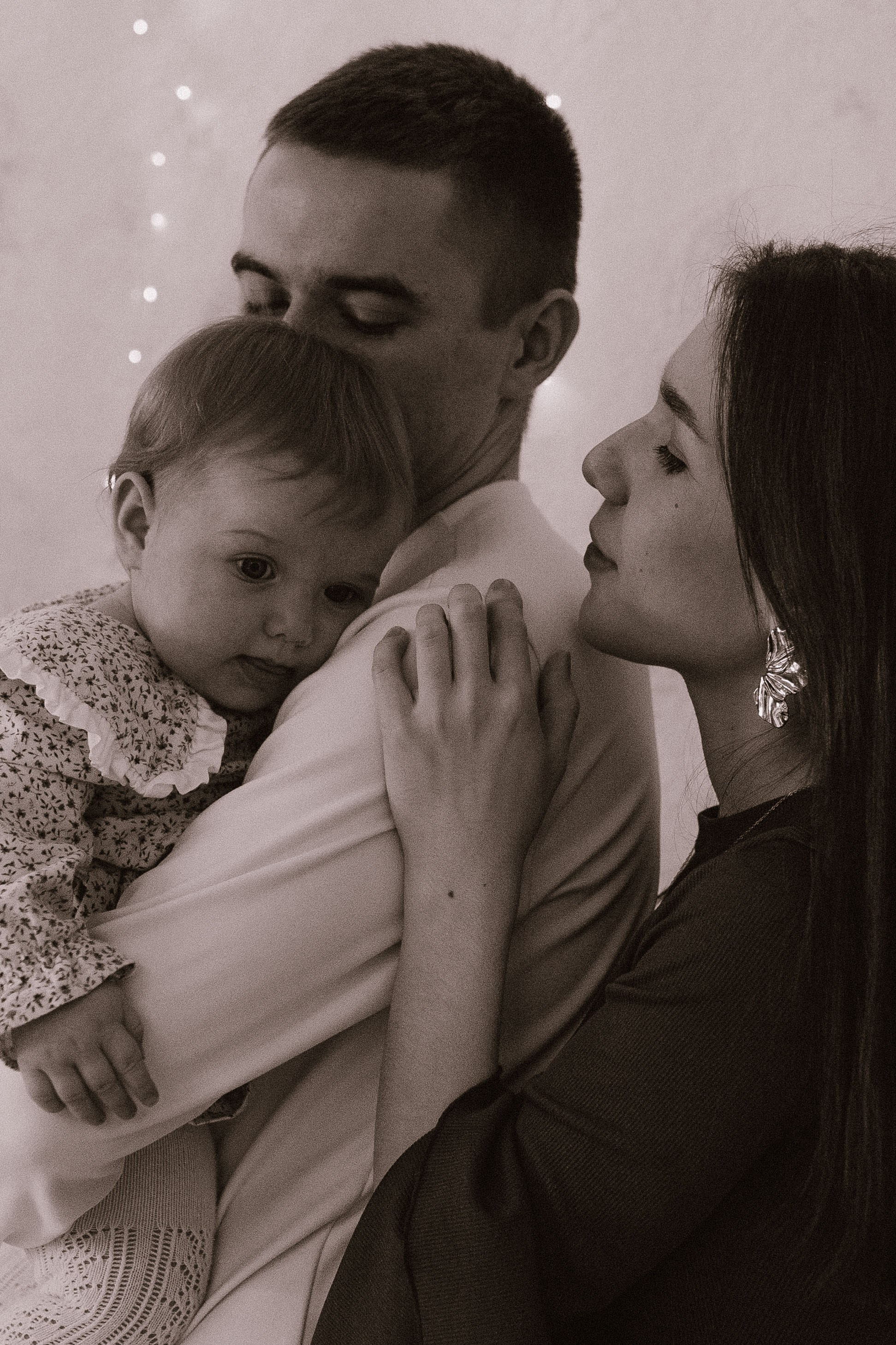 Новогодняя история Дмитрия, Полины и Анюты. Фотограф в Ставрополе Svetlana Matveeva