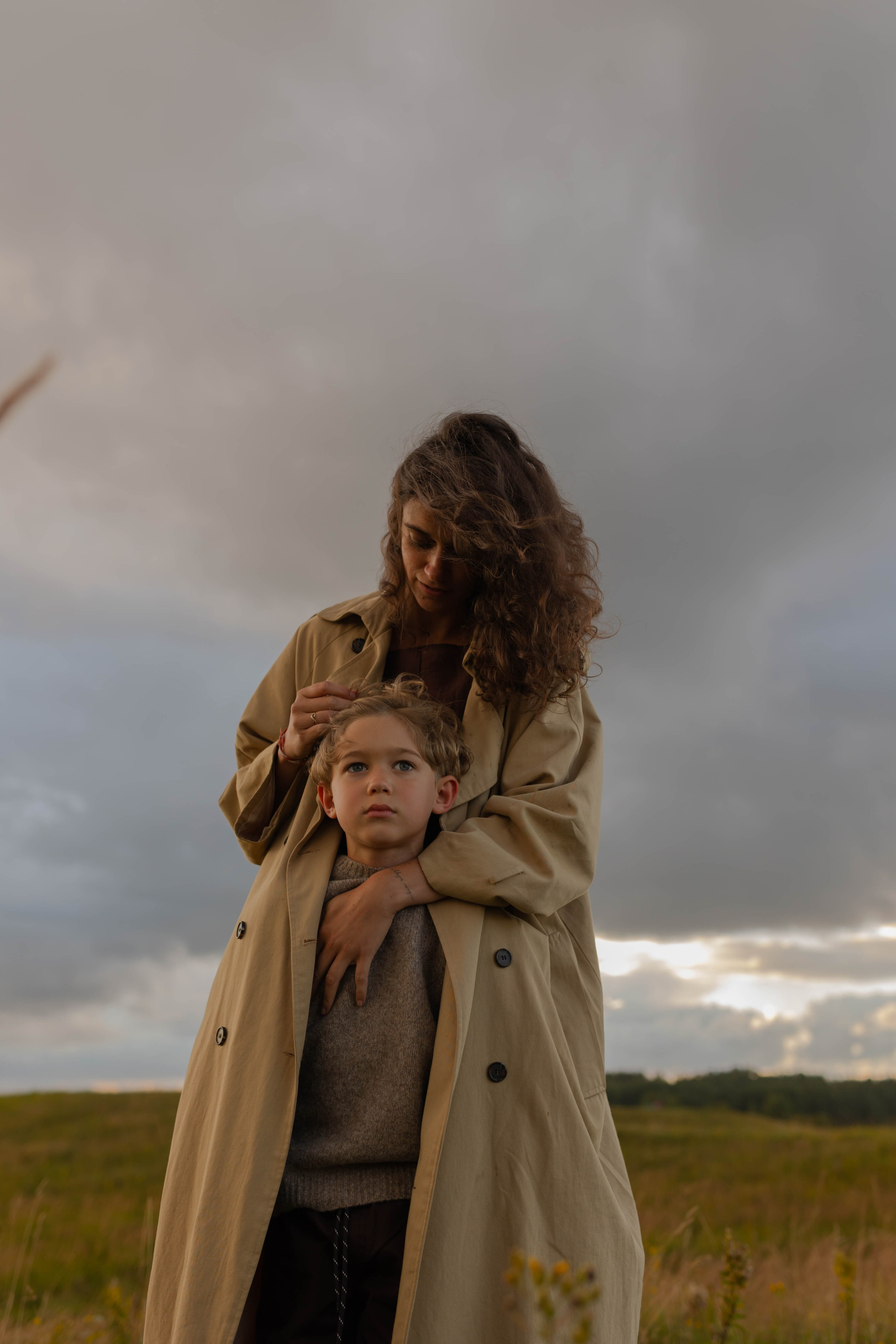 В полях. Семейный фотограф в Санкт-Петербурге Любовь Савкина