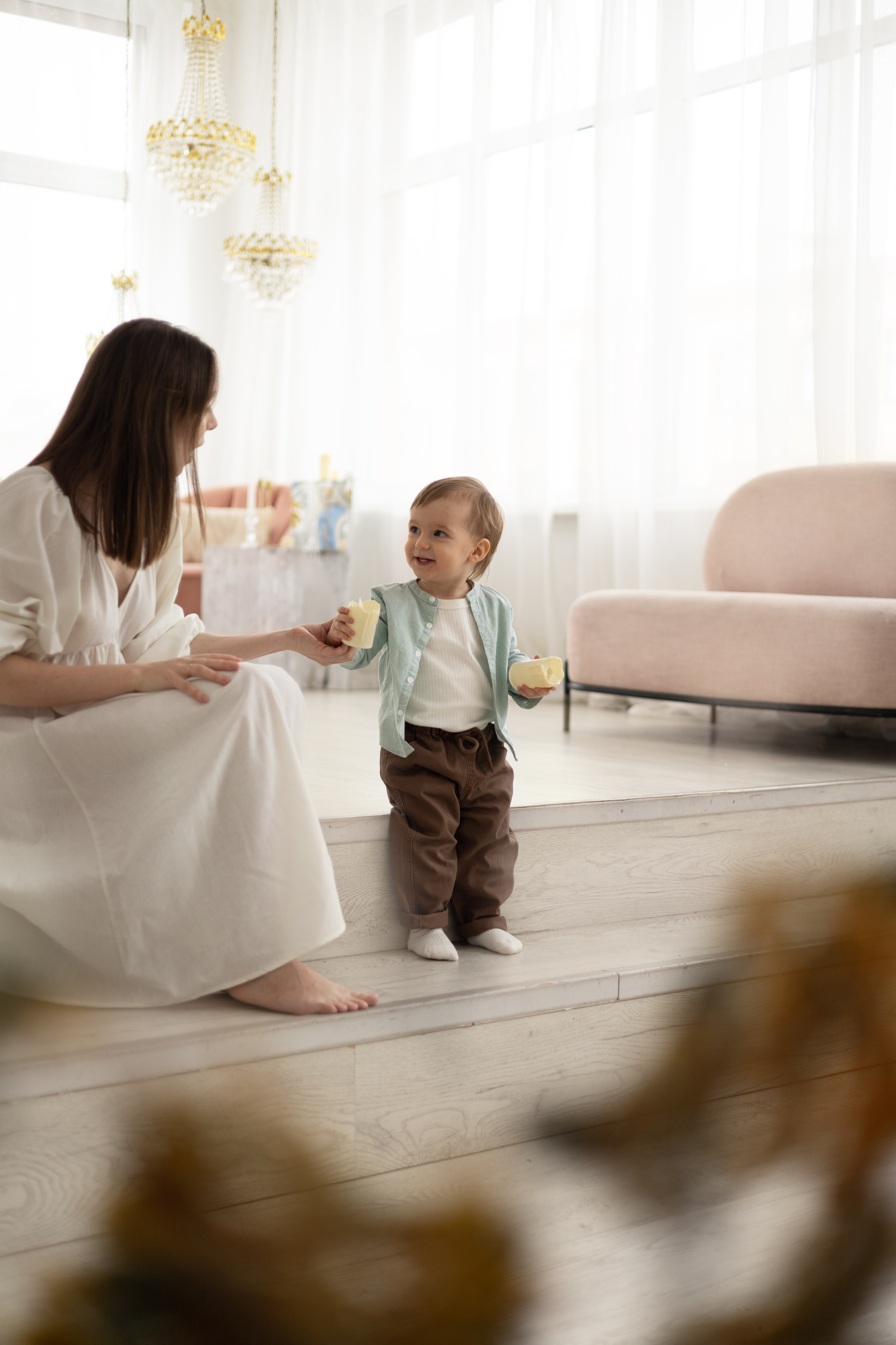 Дима, Мама, Папа