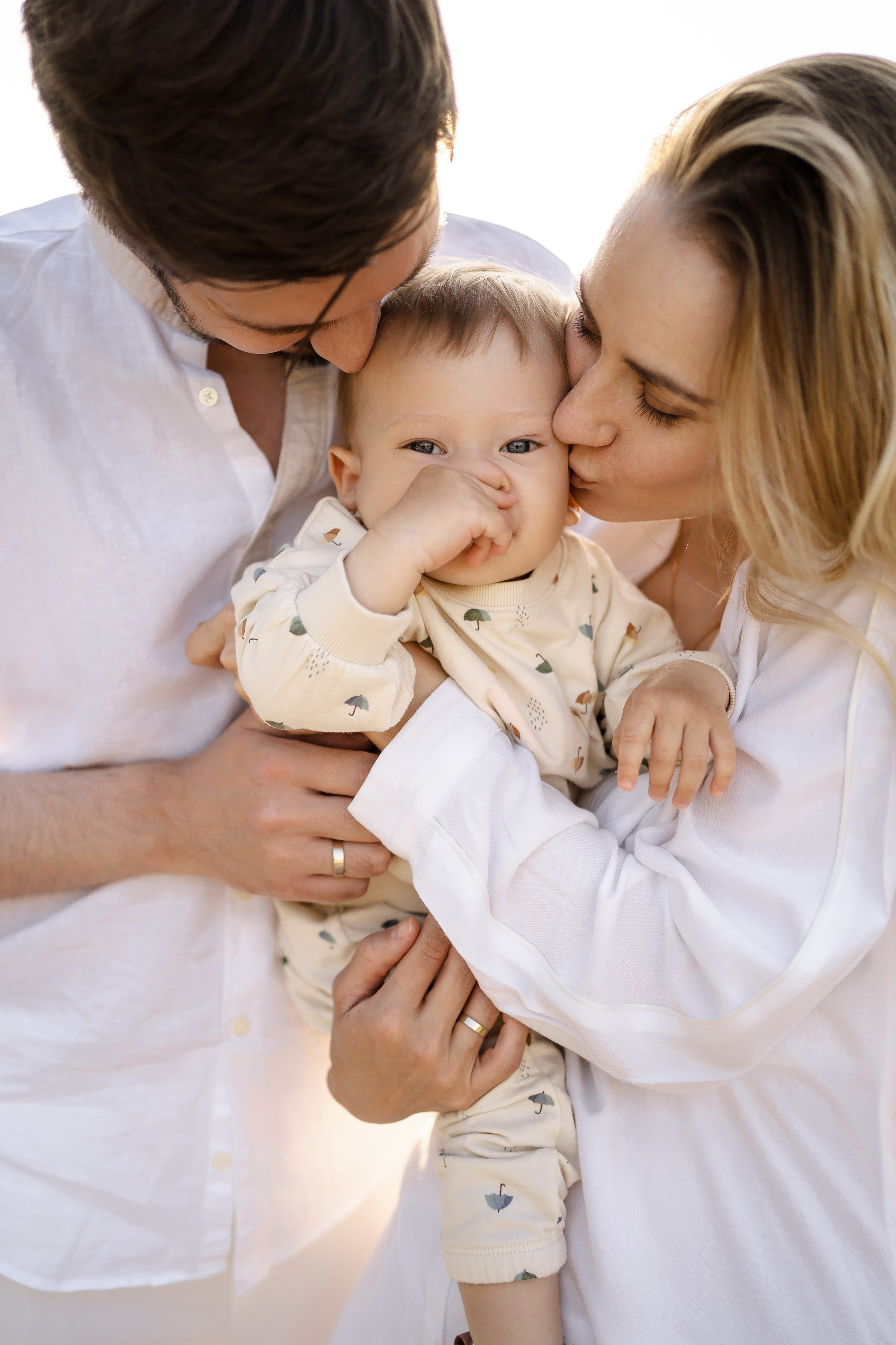 Олеся, Денис и Даниэла. Свадебный фотограф в Москве Яна Деньгина