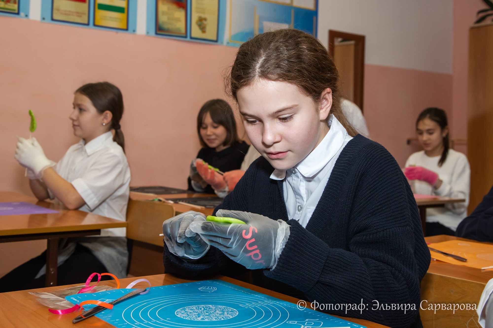МК Сладкий подарок для 108 школы. Репортажный Фотограф