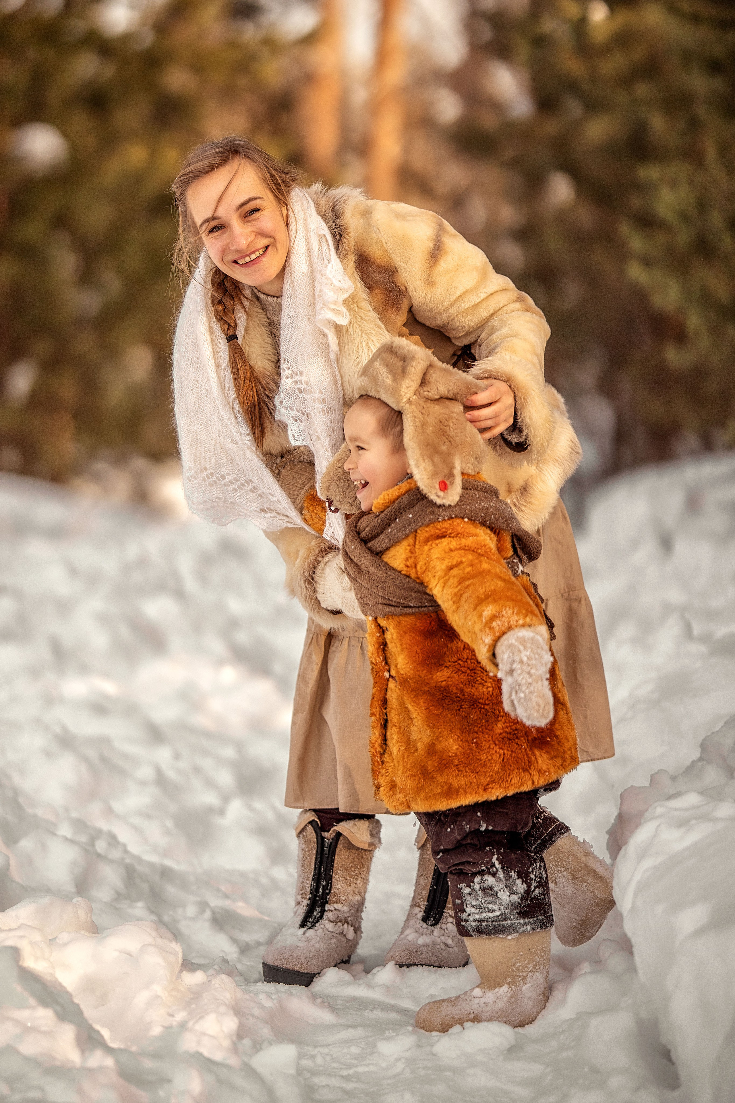Зимние забавы. Елена Чернигина семейный и детский фотограф в Нижнем Новгороде и Бор