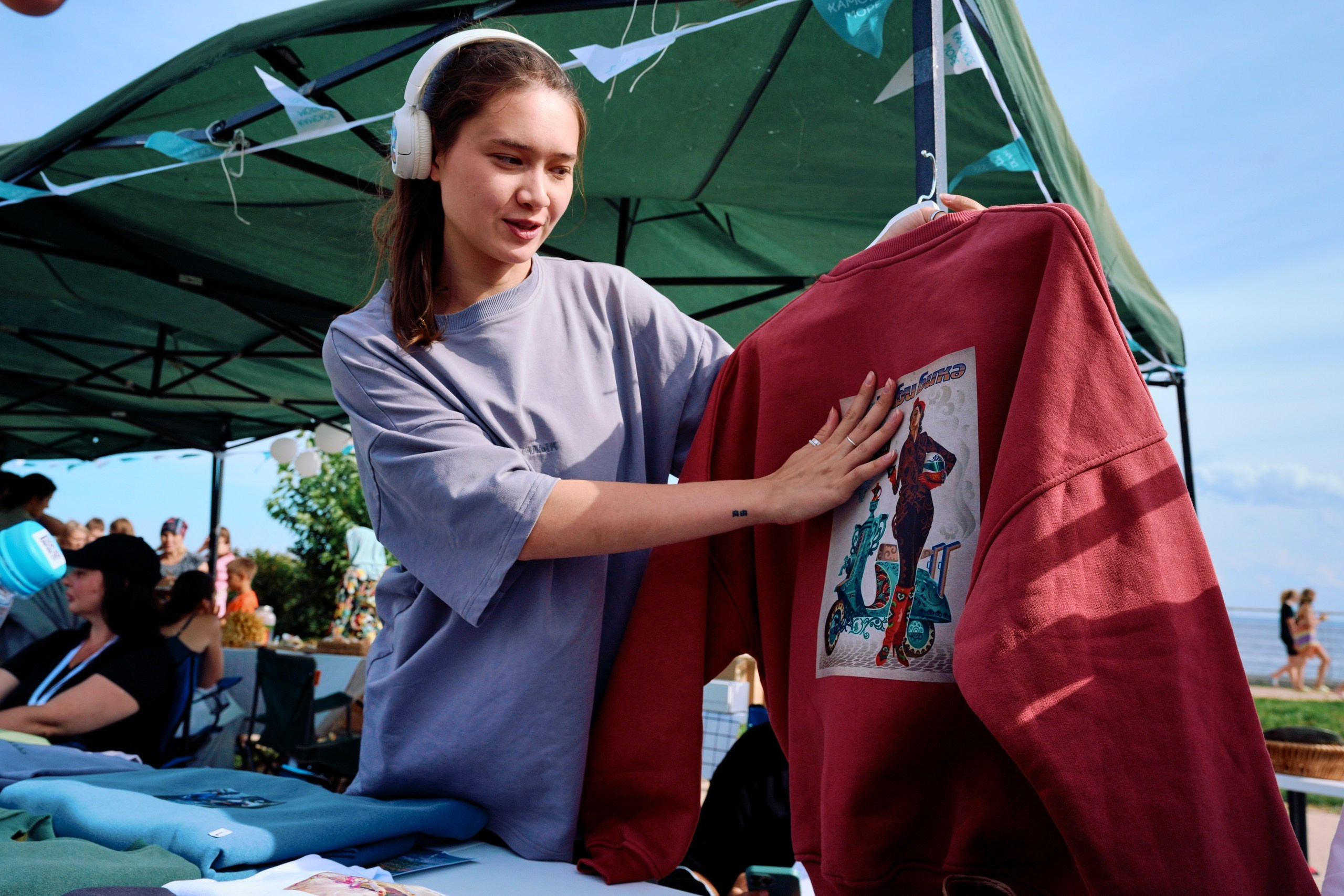 Пляжный маркет 2024, г. Лаишево. Фотограф Казань