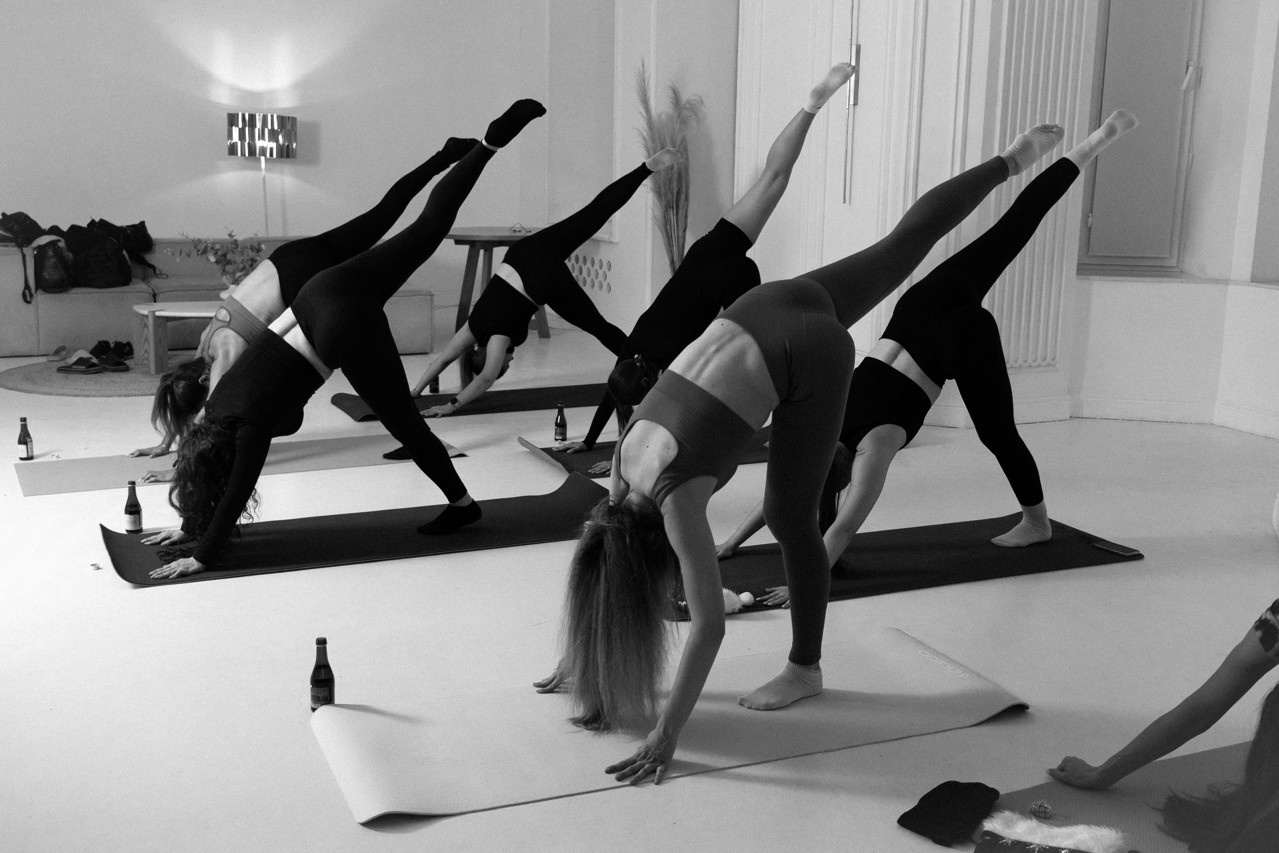 Новогоднее занятие по растяжке. Фотограф в Санкт-Петербурге Смирнова Диана