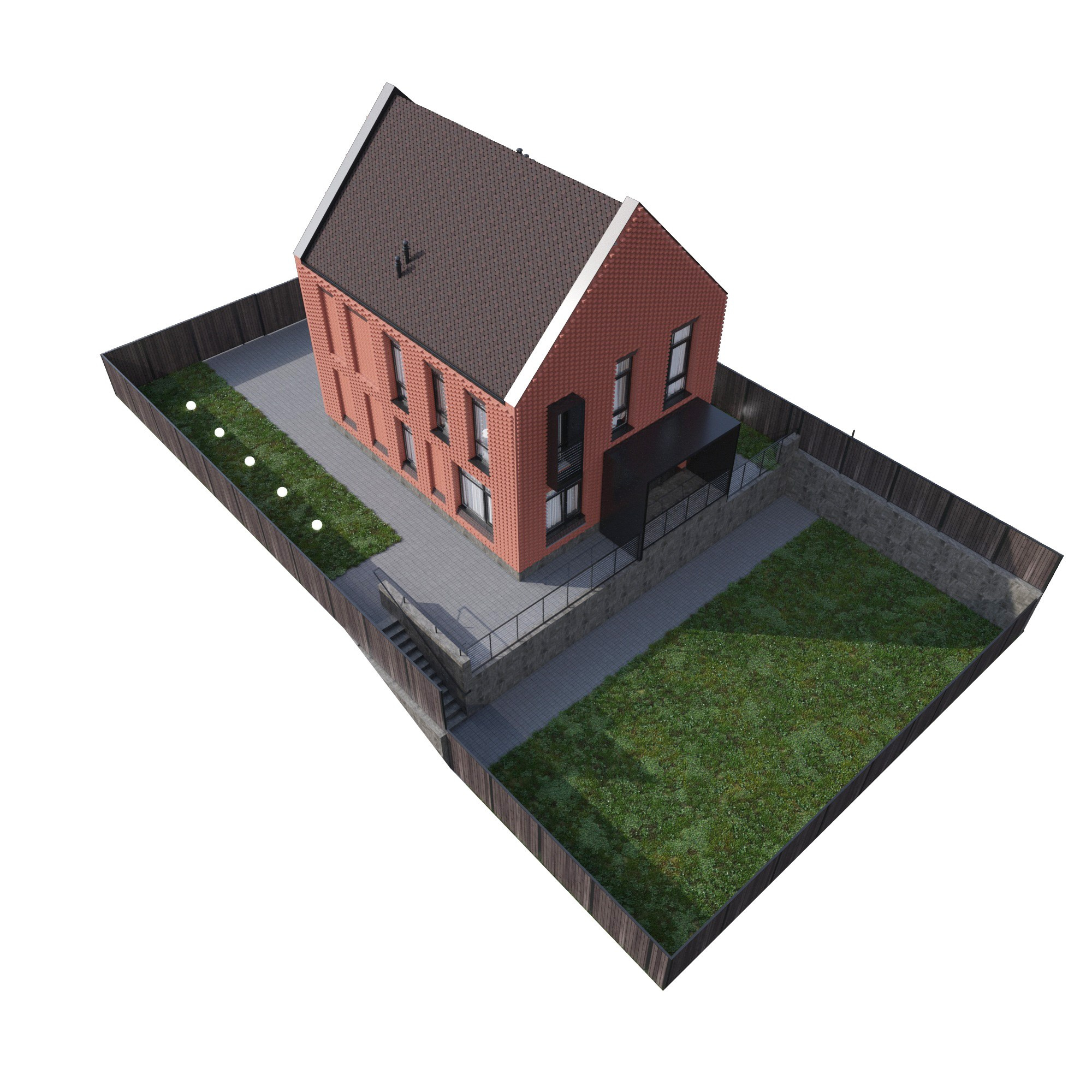 Brick_house. SAAS Селиванов Алексей Архитектурная Студия