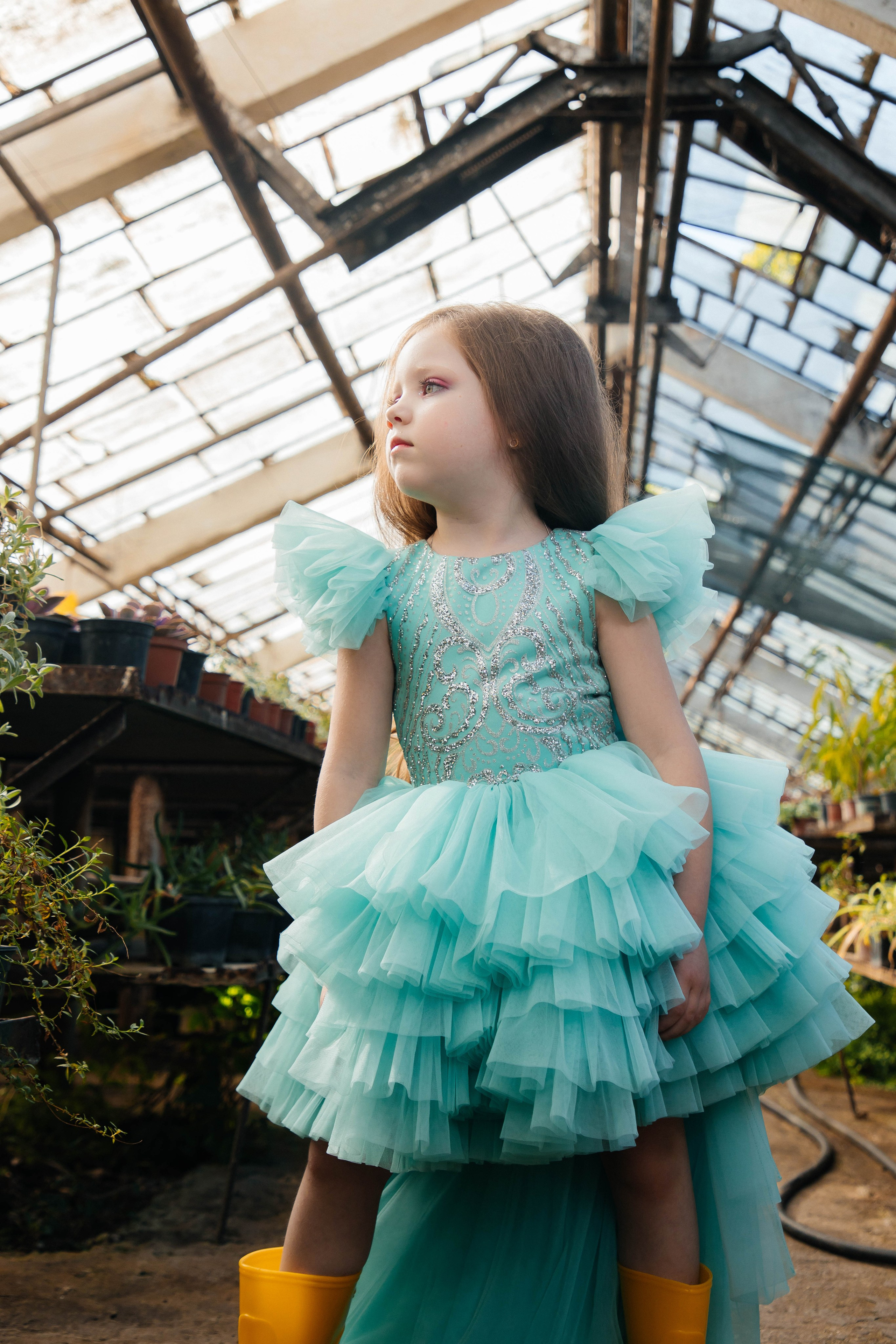 Botanical style. Efimova Model Agency