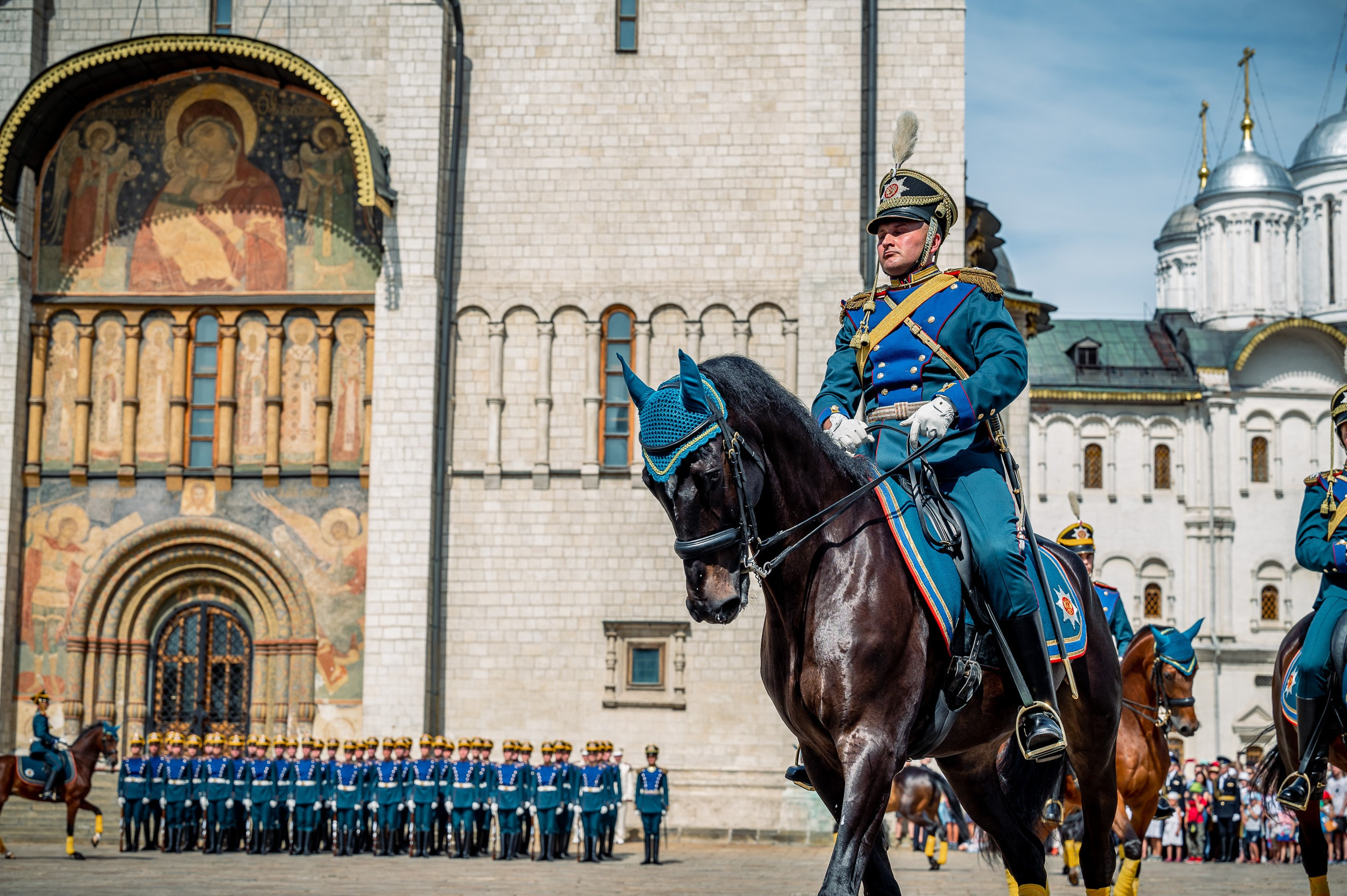 Соборная площадь Московского Кремля. Бизнес фотограф в Москве Алексей Кознев