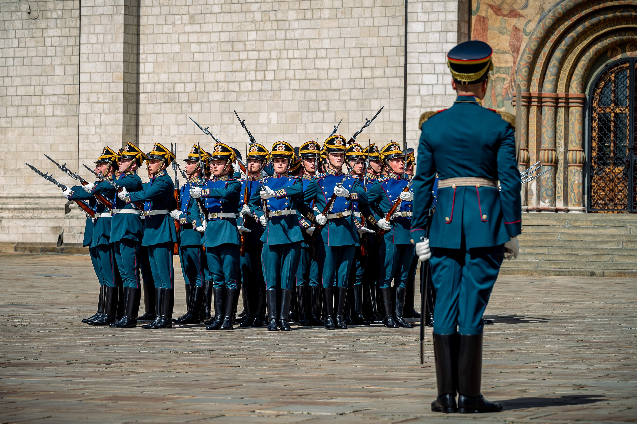 Соборная площадь Московского Кремля. Бизнес фотограф в Москве Алексей Кознев