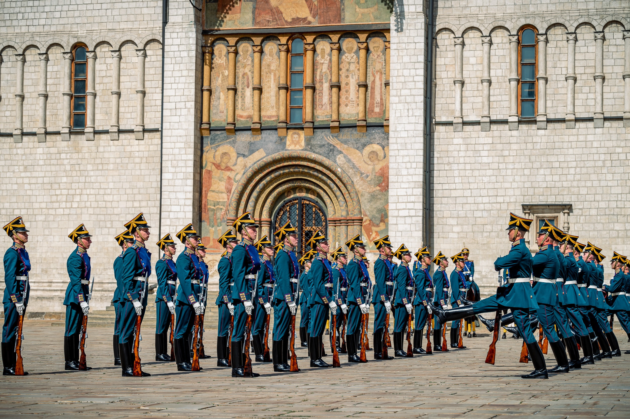 Соборная площадь Московского Кремля. Бизнес фотограф в Москве Алексей Кознев